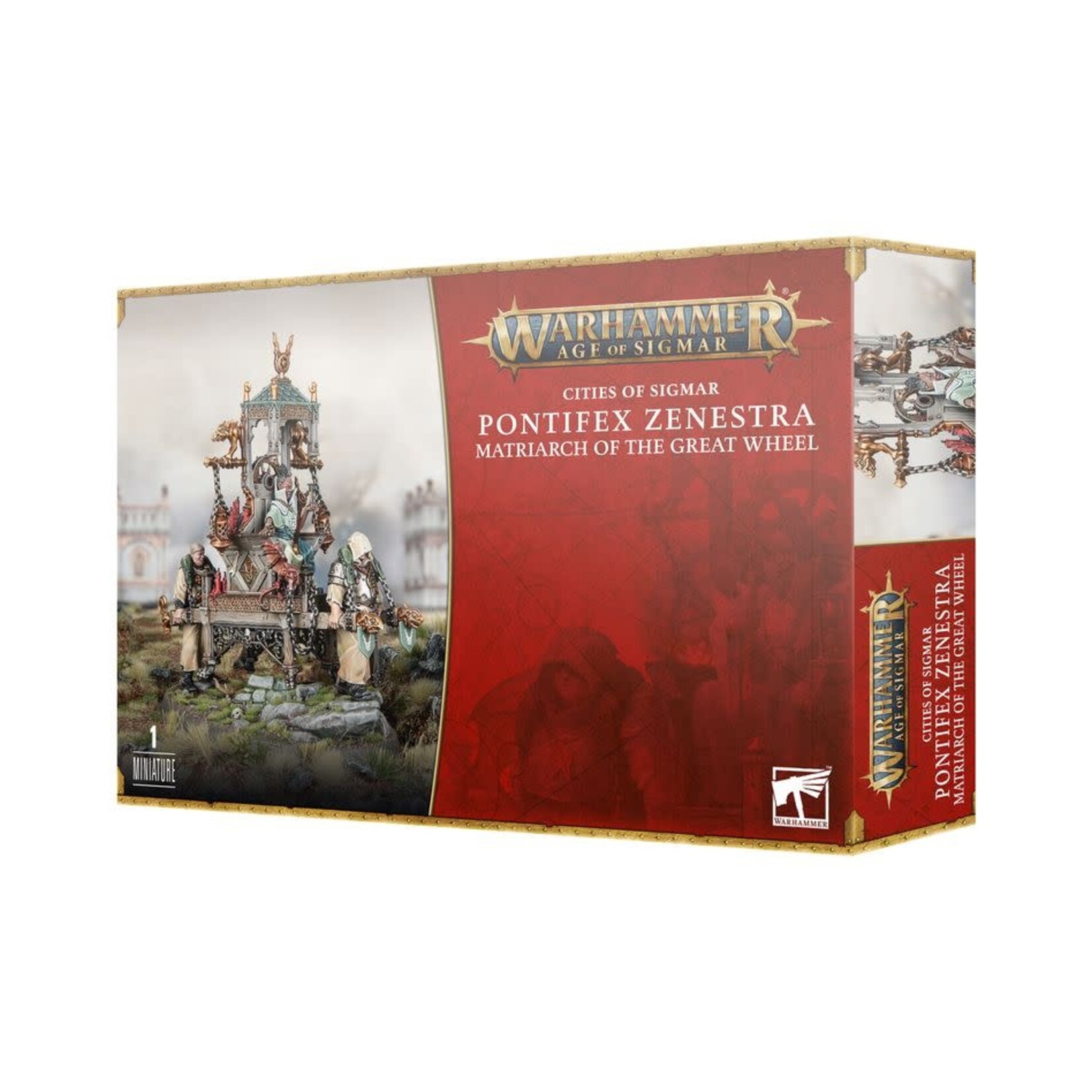 Games Workshop Age of Sigmar: Cities of Sigmar - Pontifex Zenestra, the Holy Matriarch of the Great Wheel