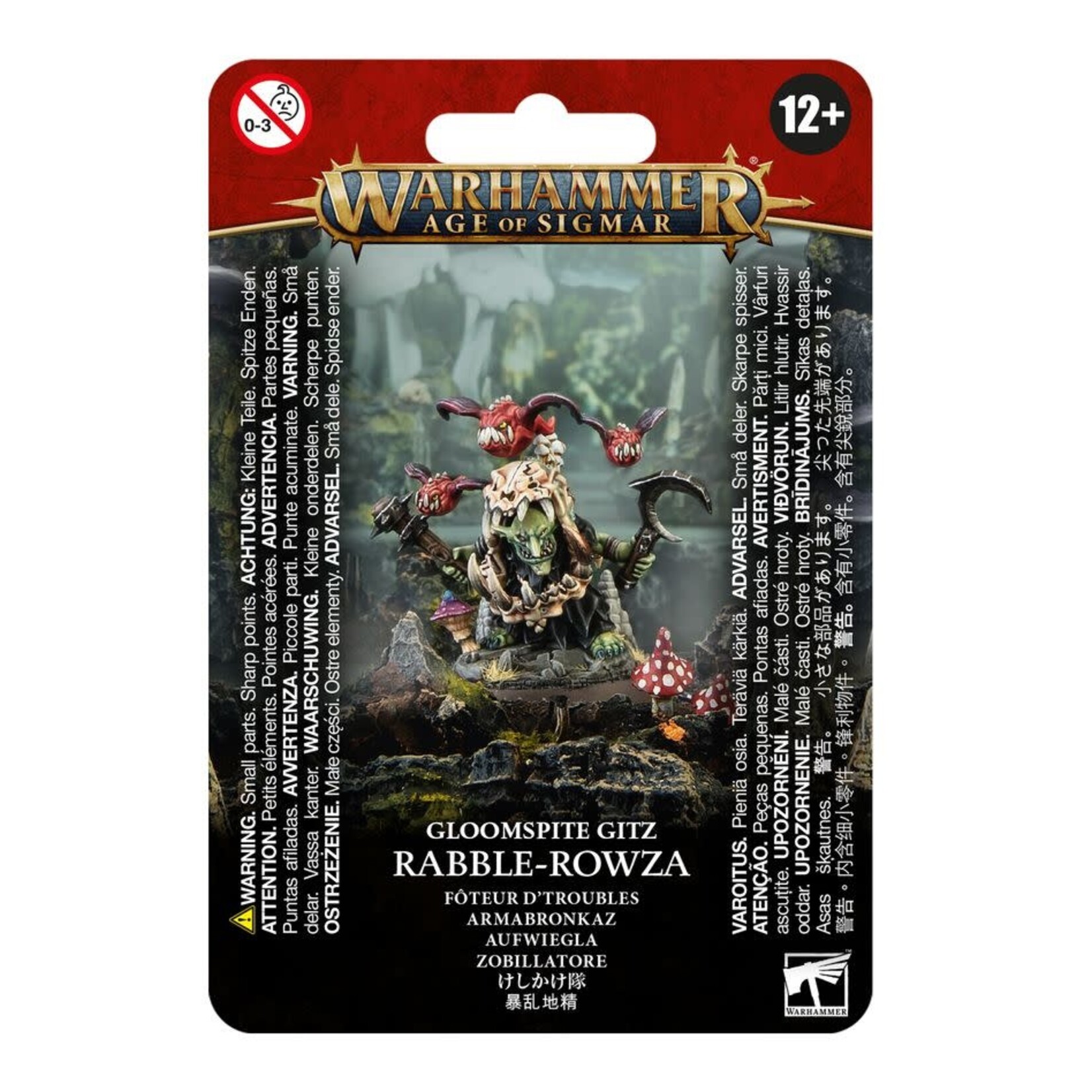 Games Workshop Age of Sigmar: Gloomspite Gitz - Rabble-Rowza