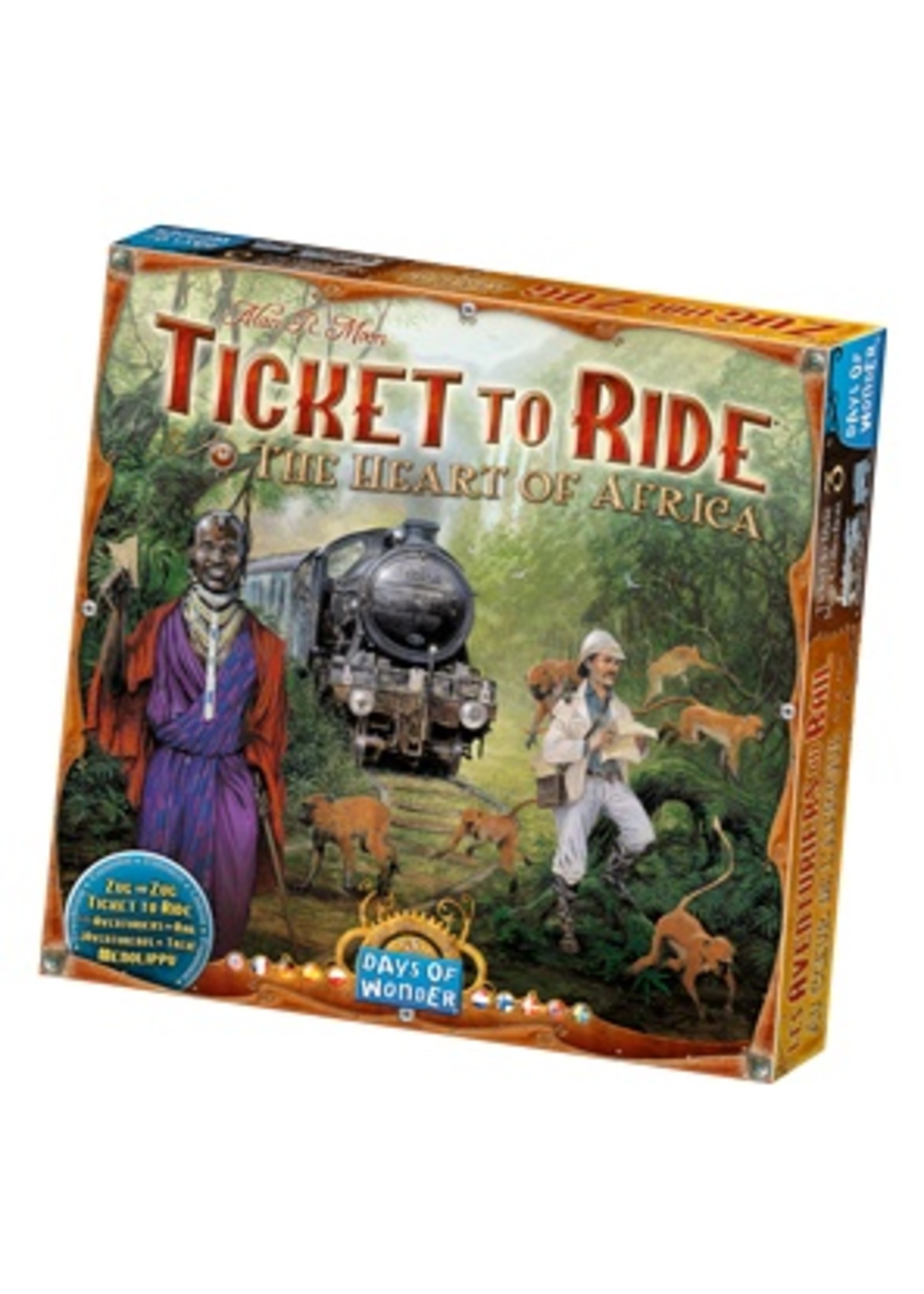Days of Wonder Ticket to Ride Map Collection: Volume 3 - The Heart of Africa