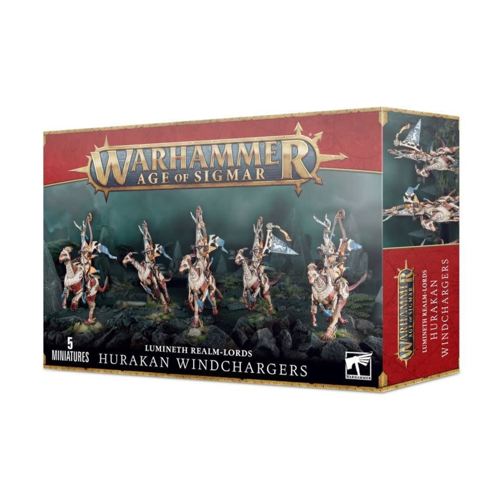 Games Workshop Age of Sigmar: Lumineth Realm-Lords - Hurakan Windchargers