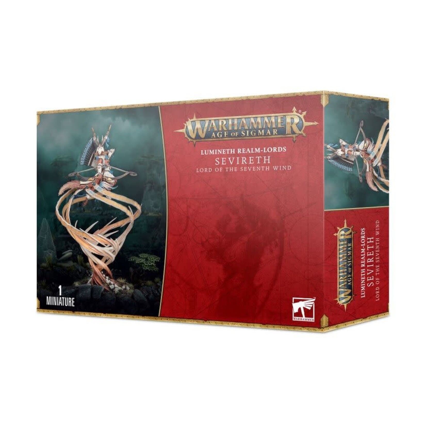 Games Workshop Age of Sigmar: Lumineth Realm-Lords - Sevireth Lord of Seven Winds