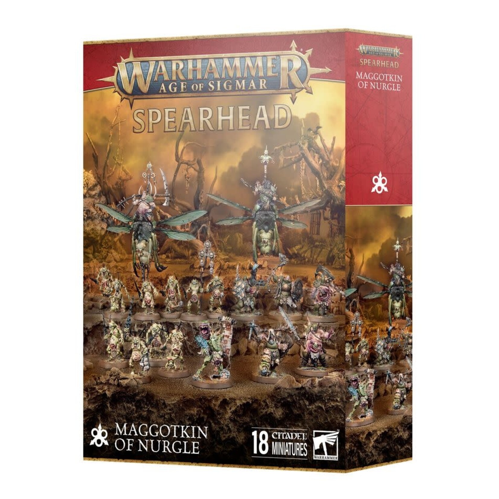 Games Workshop Age of Sigmar: Maggotkin of Nurgle - Spearhead