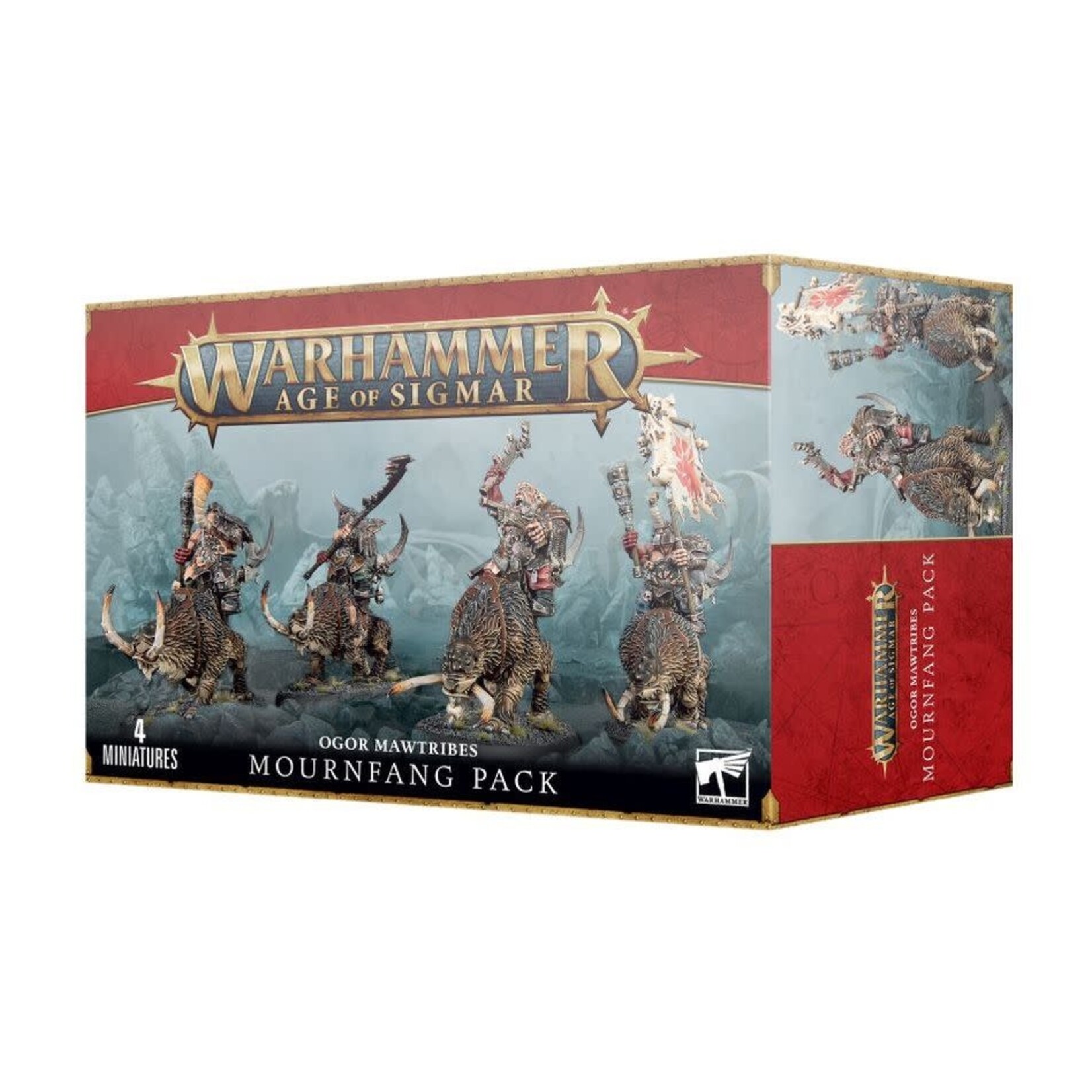Games Workshop Age of Sigmar: Ogor Mawtribes - Mournfang Pack