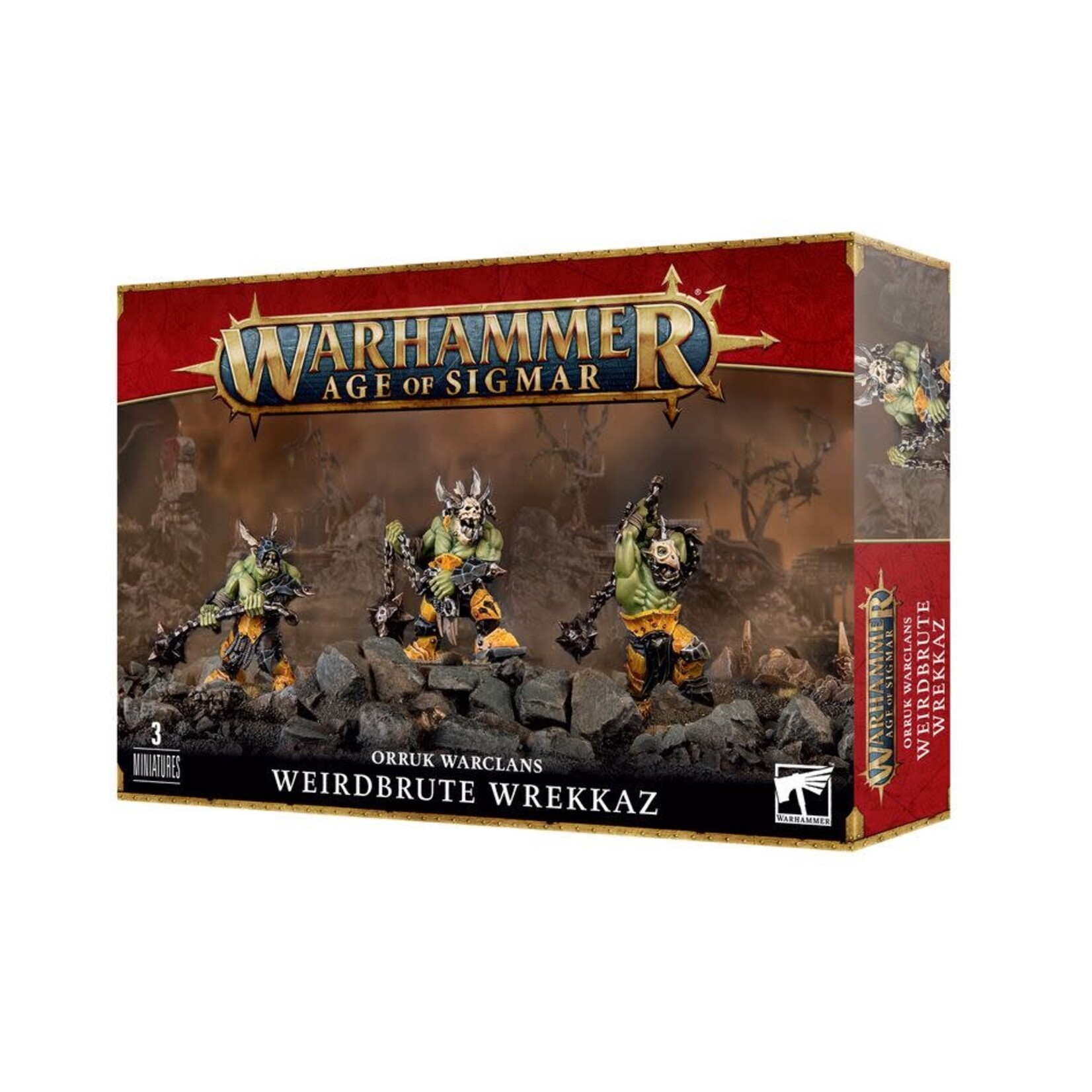 Games Workshop Age of Sigmar: Orruk Warclans - Weirdbrute Wrekkaz