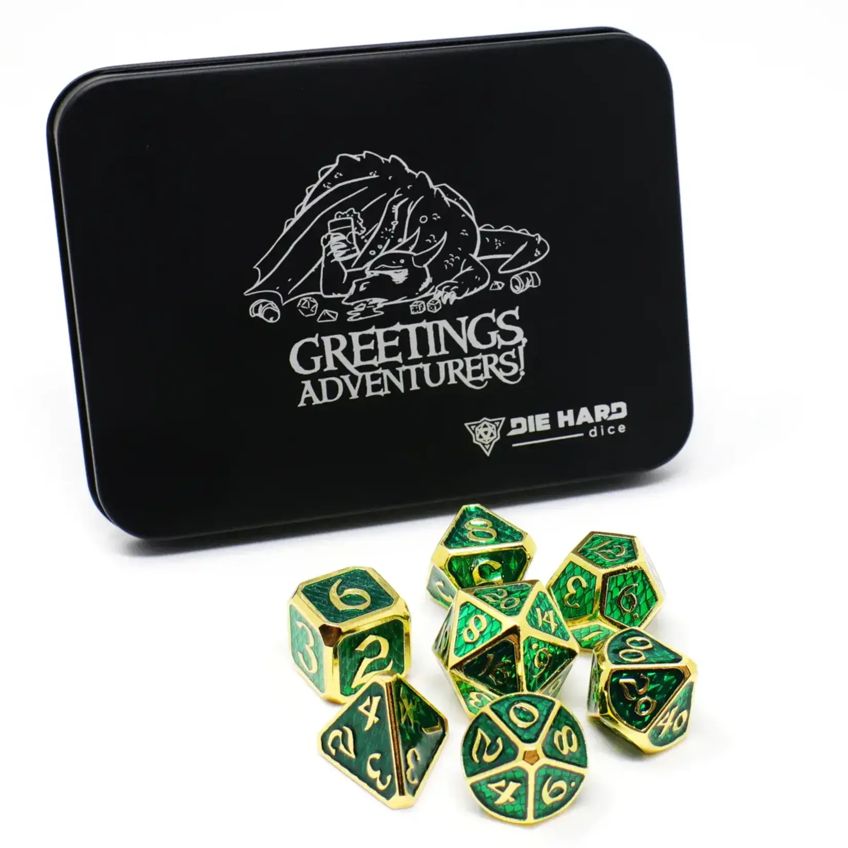 Die Hard Dice Die Hard Dice - Metal 7 Set - Drakona Arita Greetings