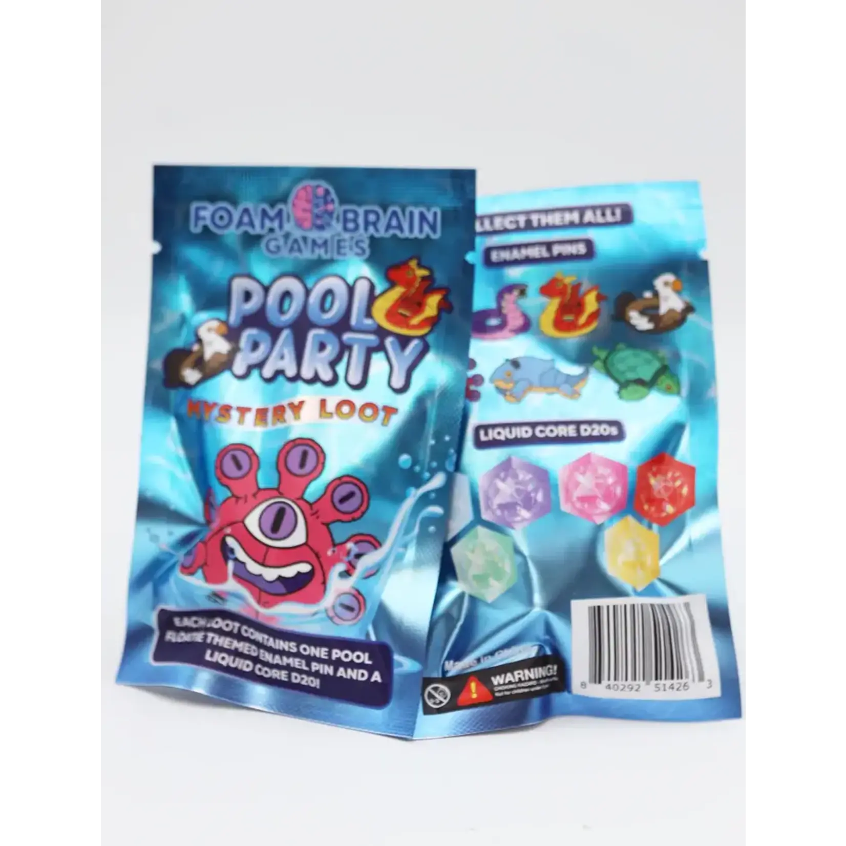 Foam Brain Games Mystery Loot: Pool Party