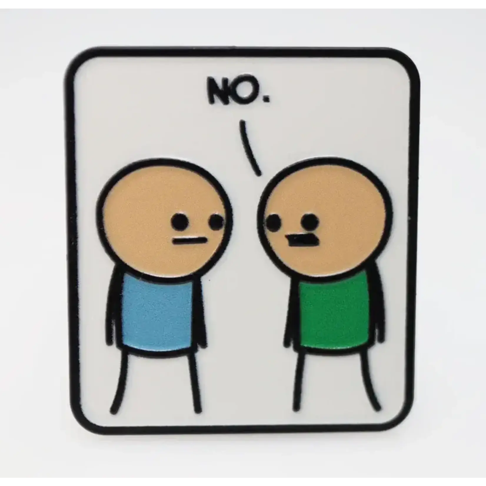 Foam Brain Games Foam Brain Pin - Cyanide & Happiness - No