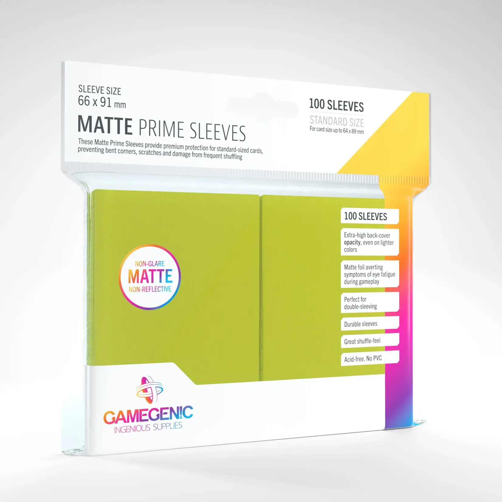 Asmodee Gamegenic: Matte Prime Sleeves -
