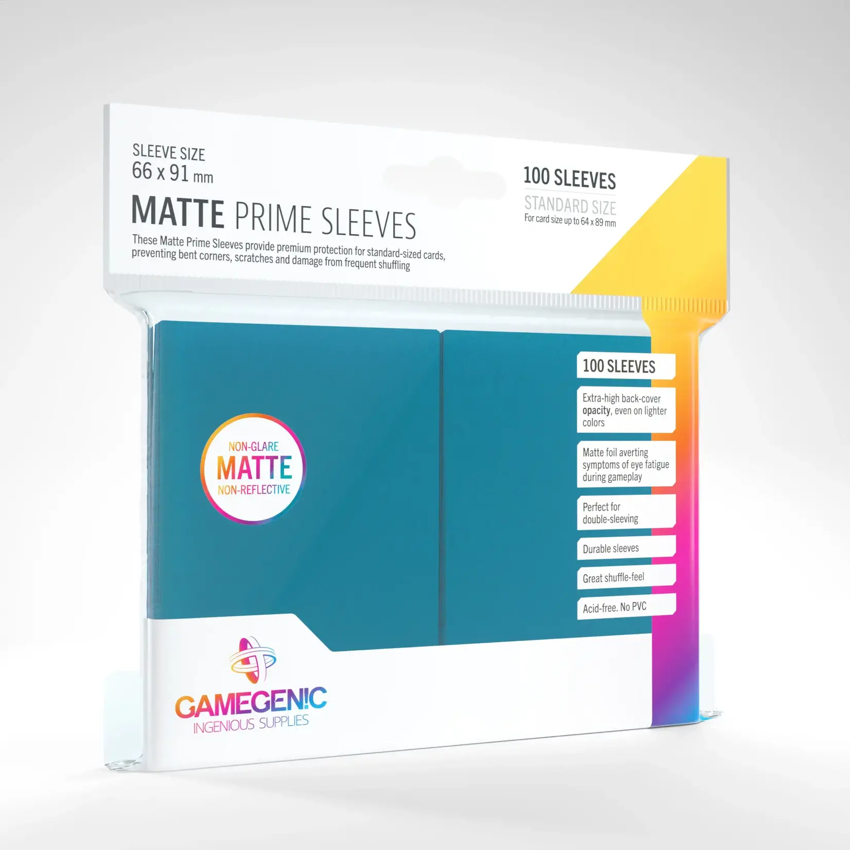 Asmodee Gamegenic: Matte Prime Sleeves -