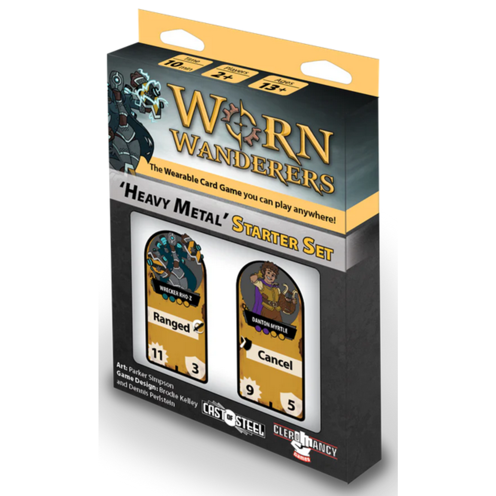 Cleromancy Games Worn Wanderers: Starter Set - Heavy Metal