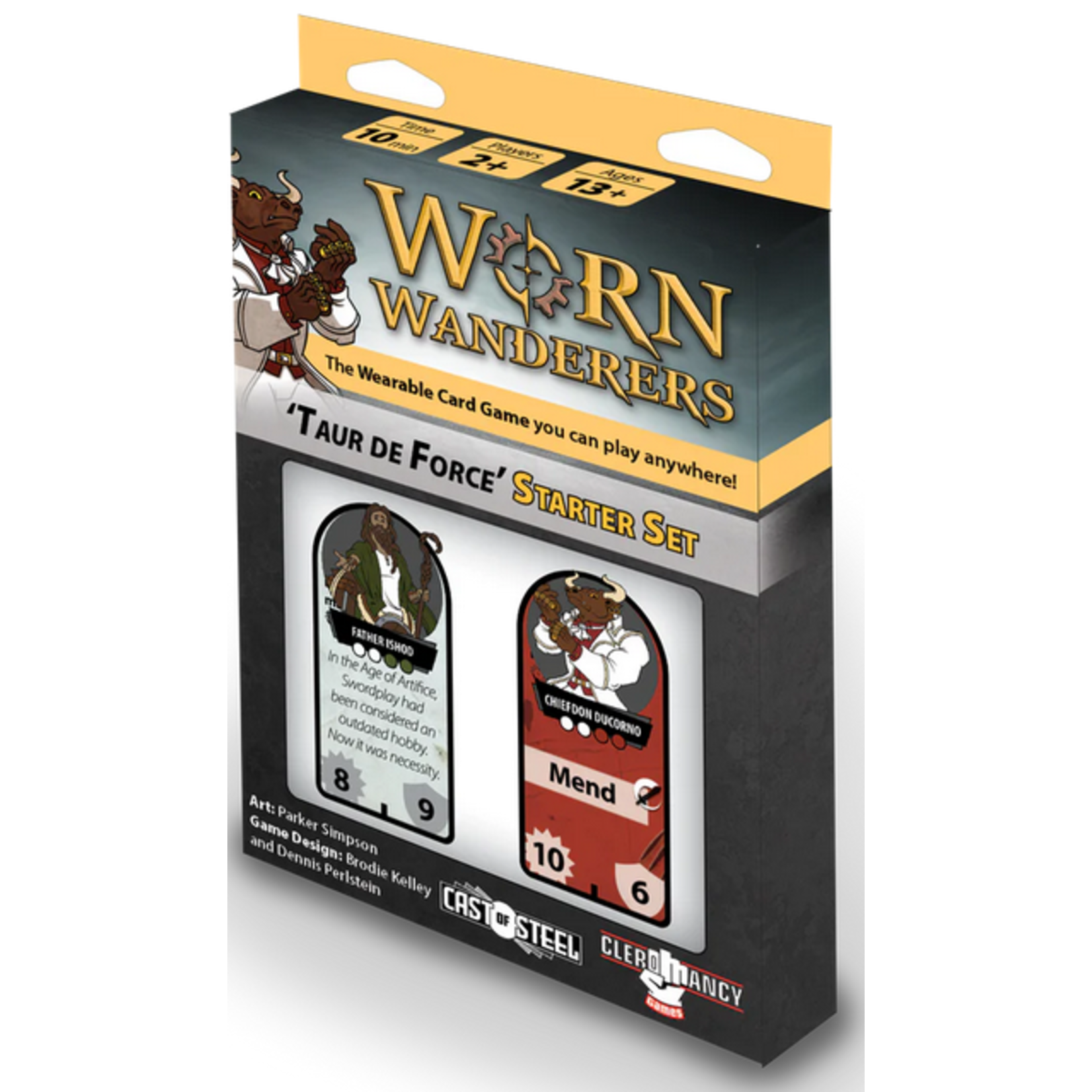 Cleromancy Games Worn Wanderers: Starter Set - Taur De Force