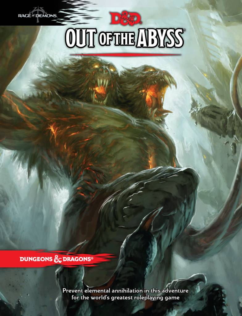 Wizards Of The Coast Dungeons And Dragons Out Of The Abyss Phoenix Fire Games