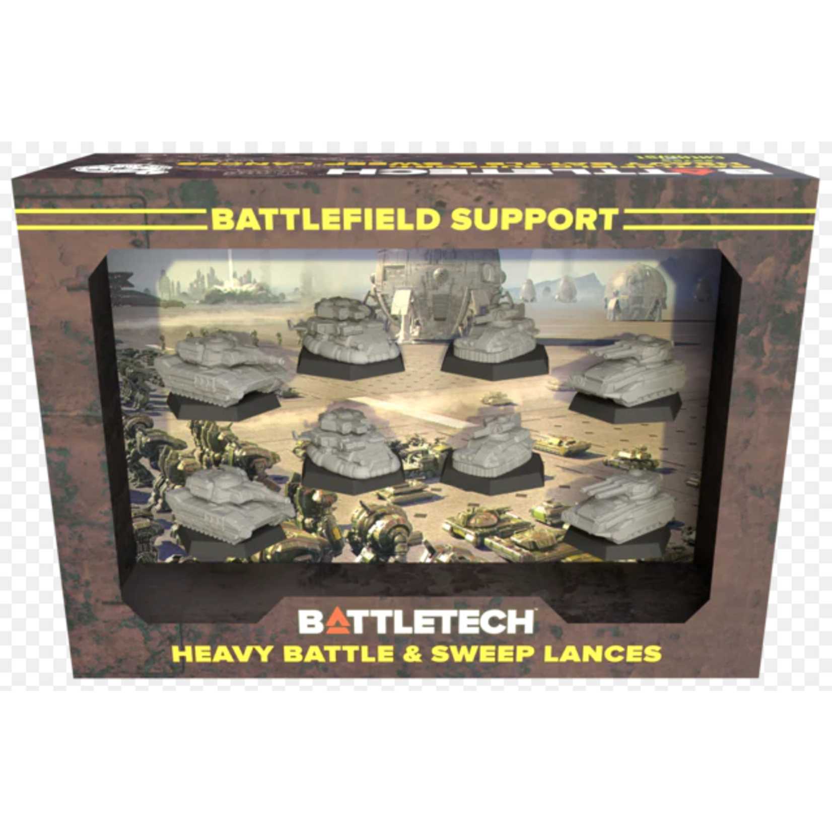 Catalyst BattleTech: Miniature Force Pack - Battlefield Support Heavy Battle & Sweep Lances