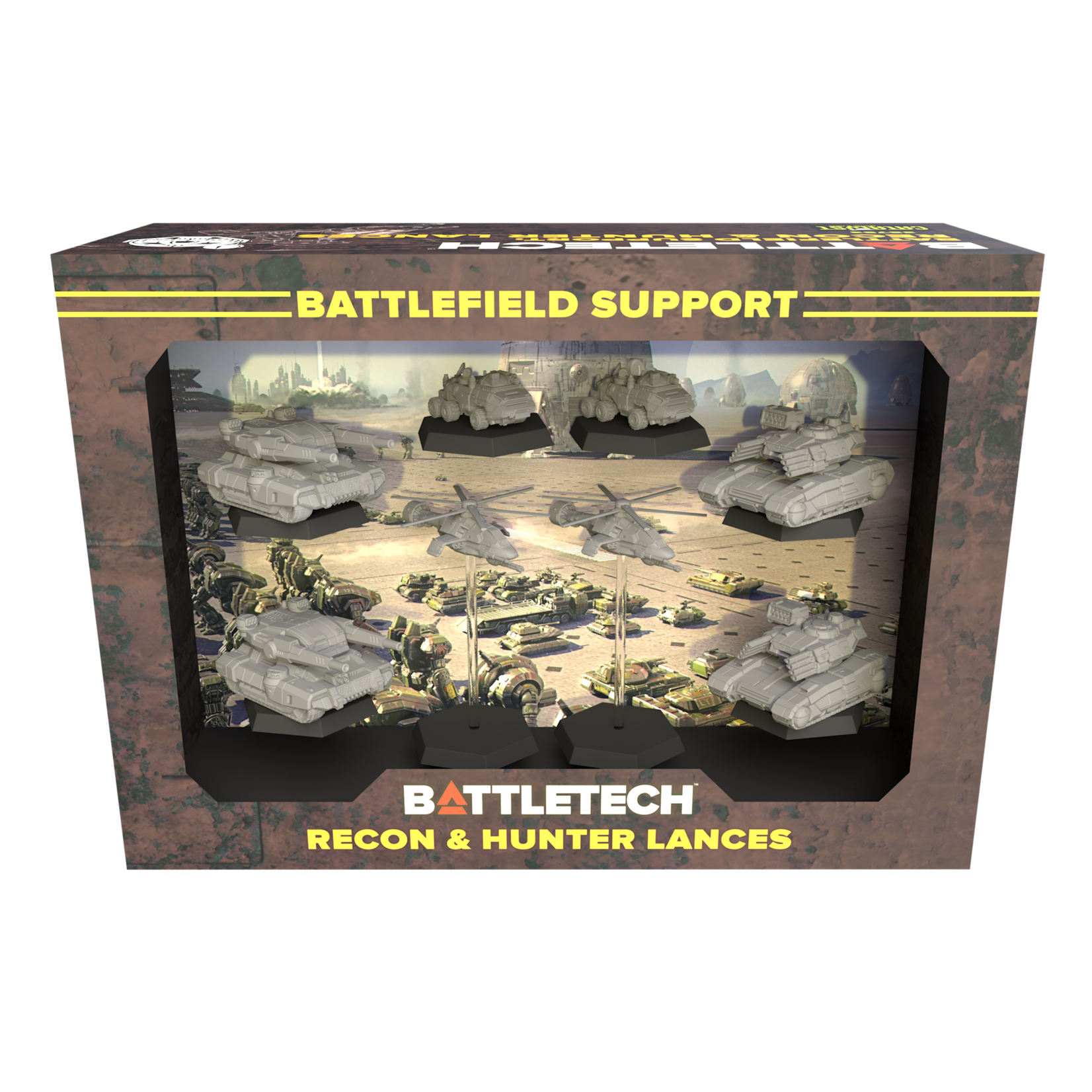 Catalyst BattleTech: Mercenaries Forcepack - Battlefield Support Recon & Hunter Lances