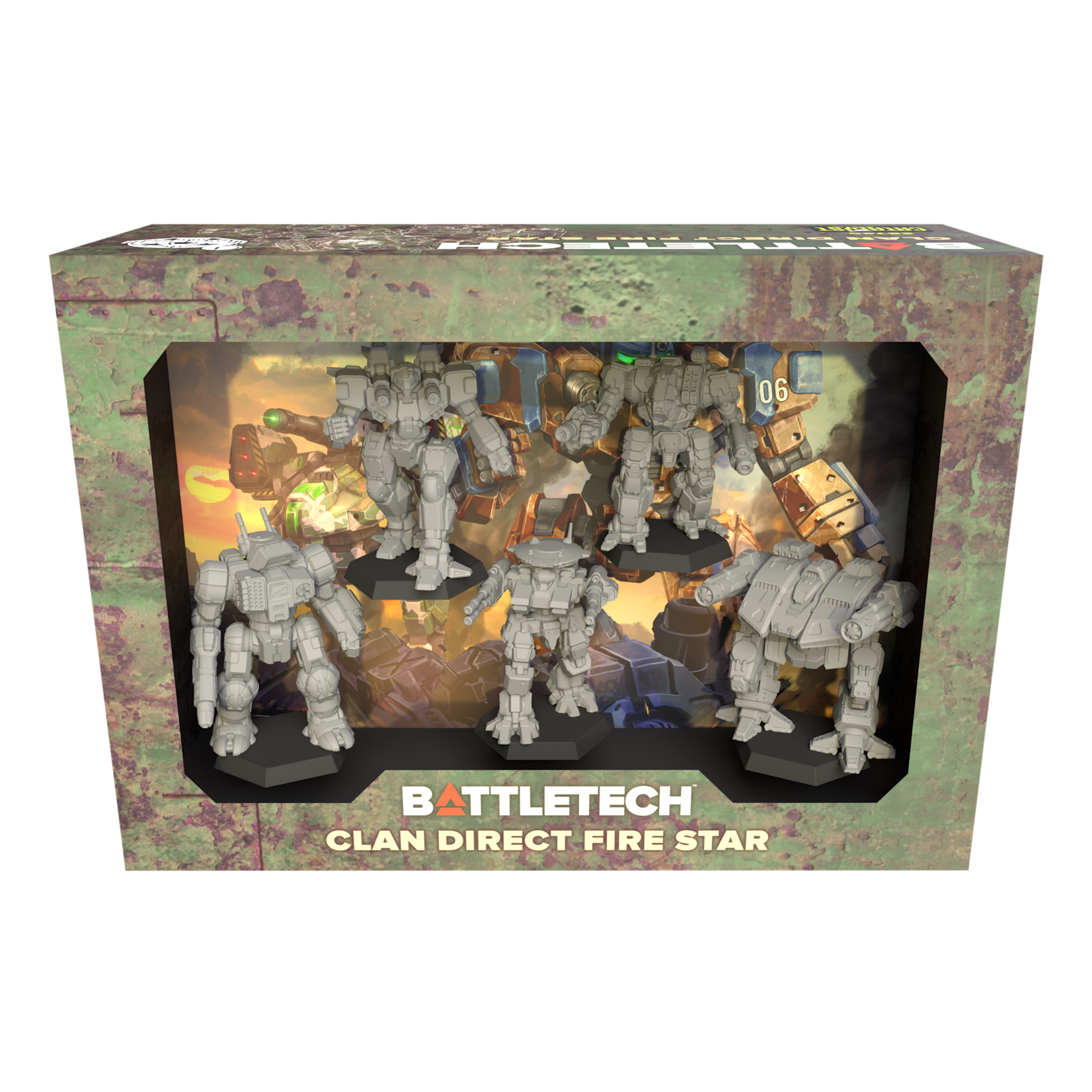 Catalyst BattleTech: Miniature Force Pack - Clan Direct Fire Star