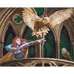 Cobble Hill Cobble Hill: Crystal Art Kit Large - Owl Messenger