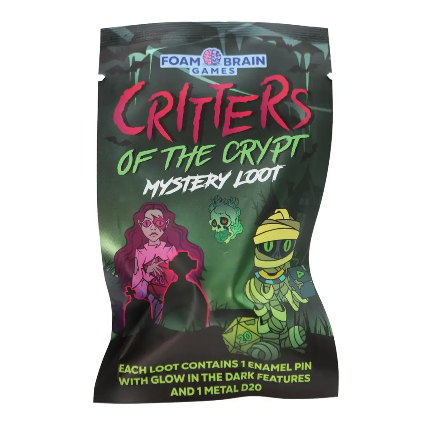 Foam Brain Games Mystery Loot: Critters of the Crypt