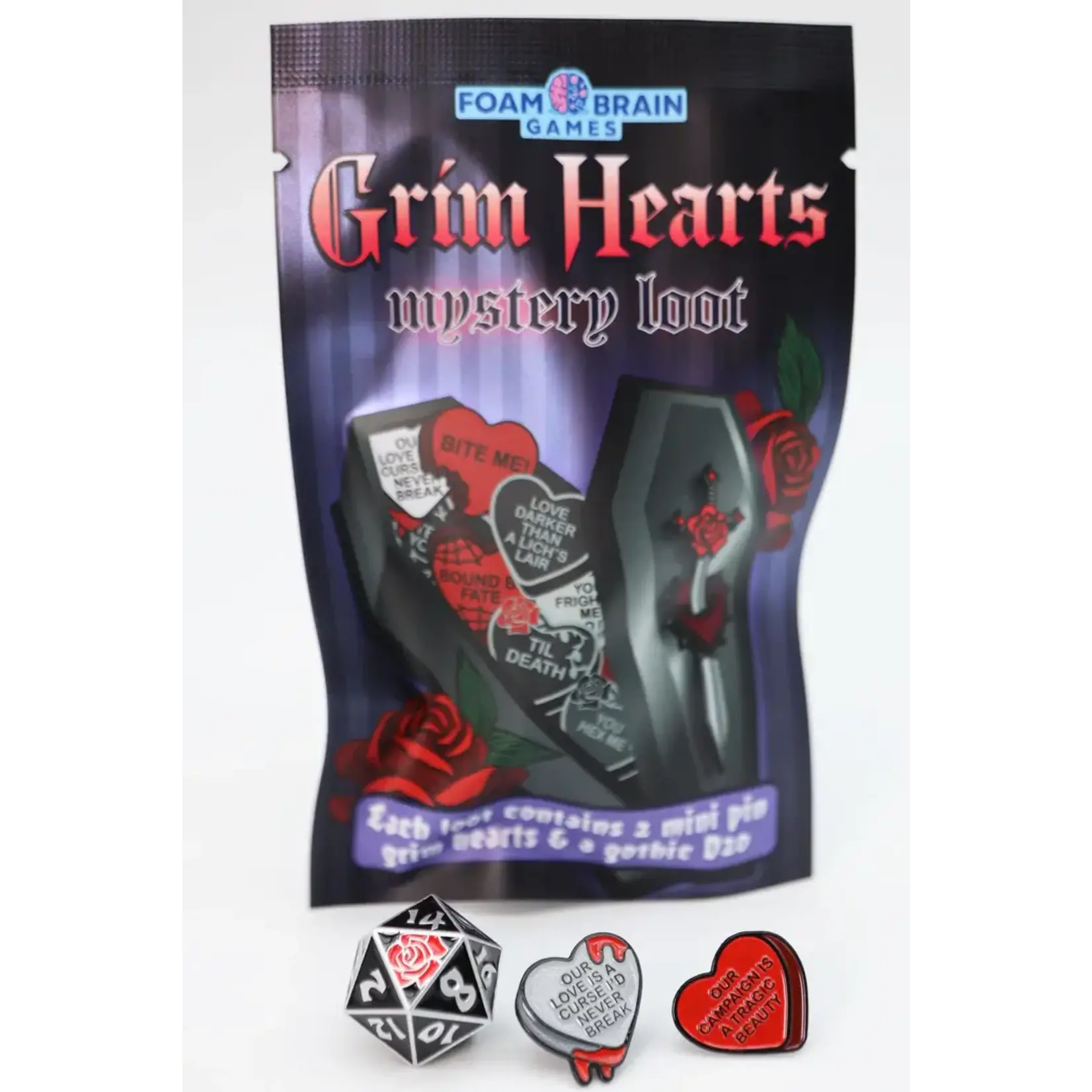 Foam Brain Games Mystery Loot: Grim Hearts