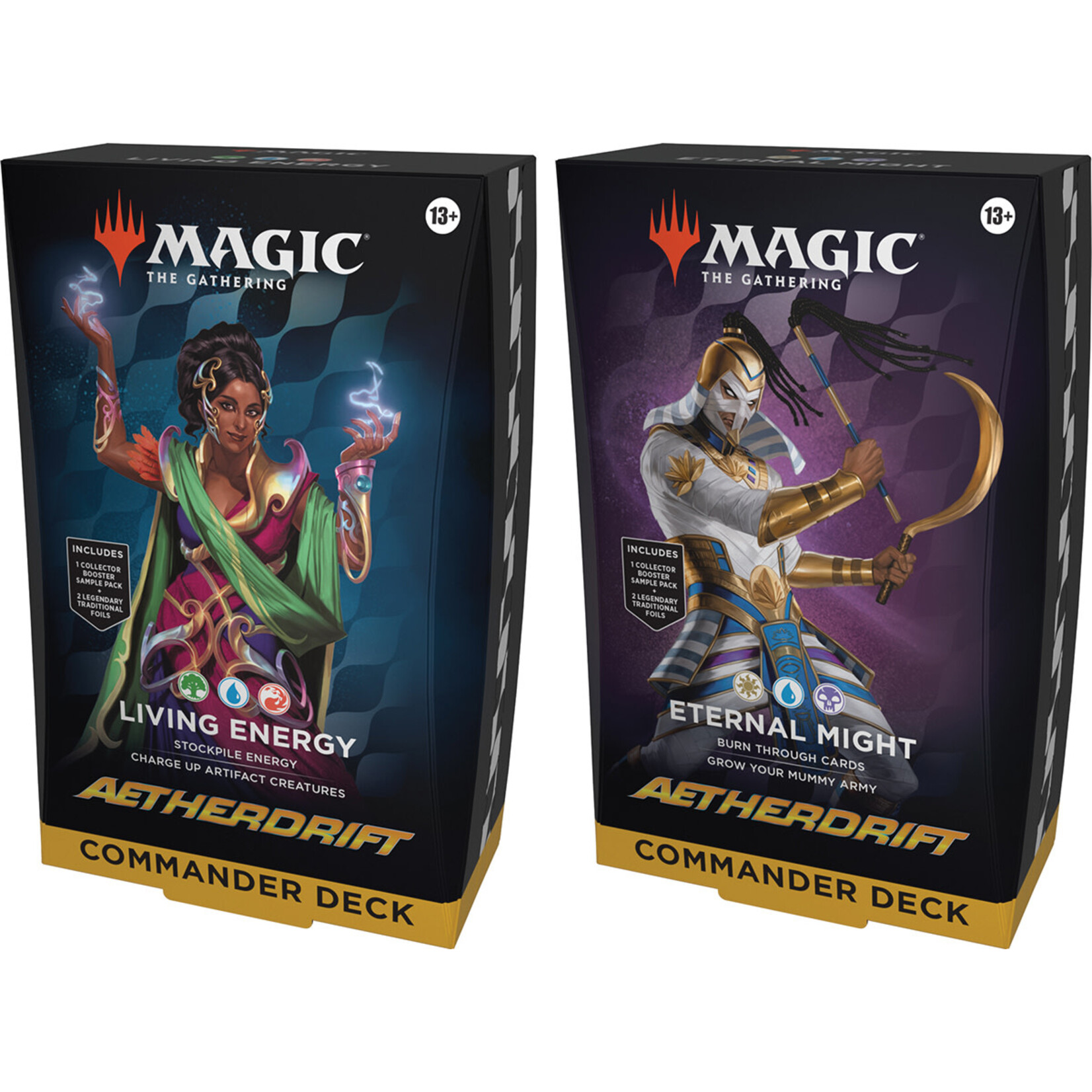 Wizards of the Coast MTG: Aetherdrift Commander Deck - Living Energy