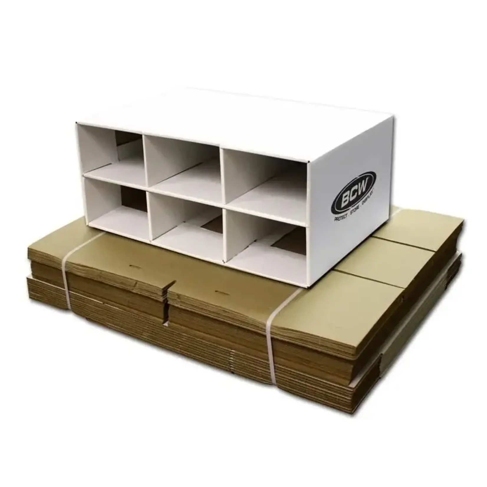 Cardboard Card House (Holds Six 1600 count boxes)