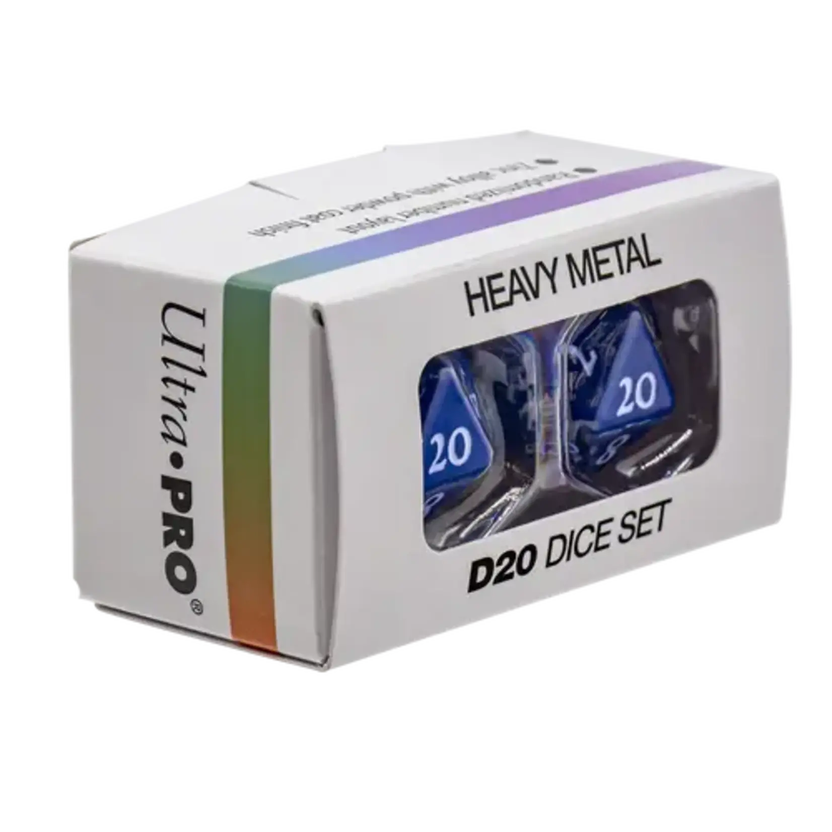 Ultra Pro Ultra-Pro: D&D Heavy Metal Dice - 2d20 Vivid