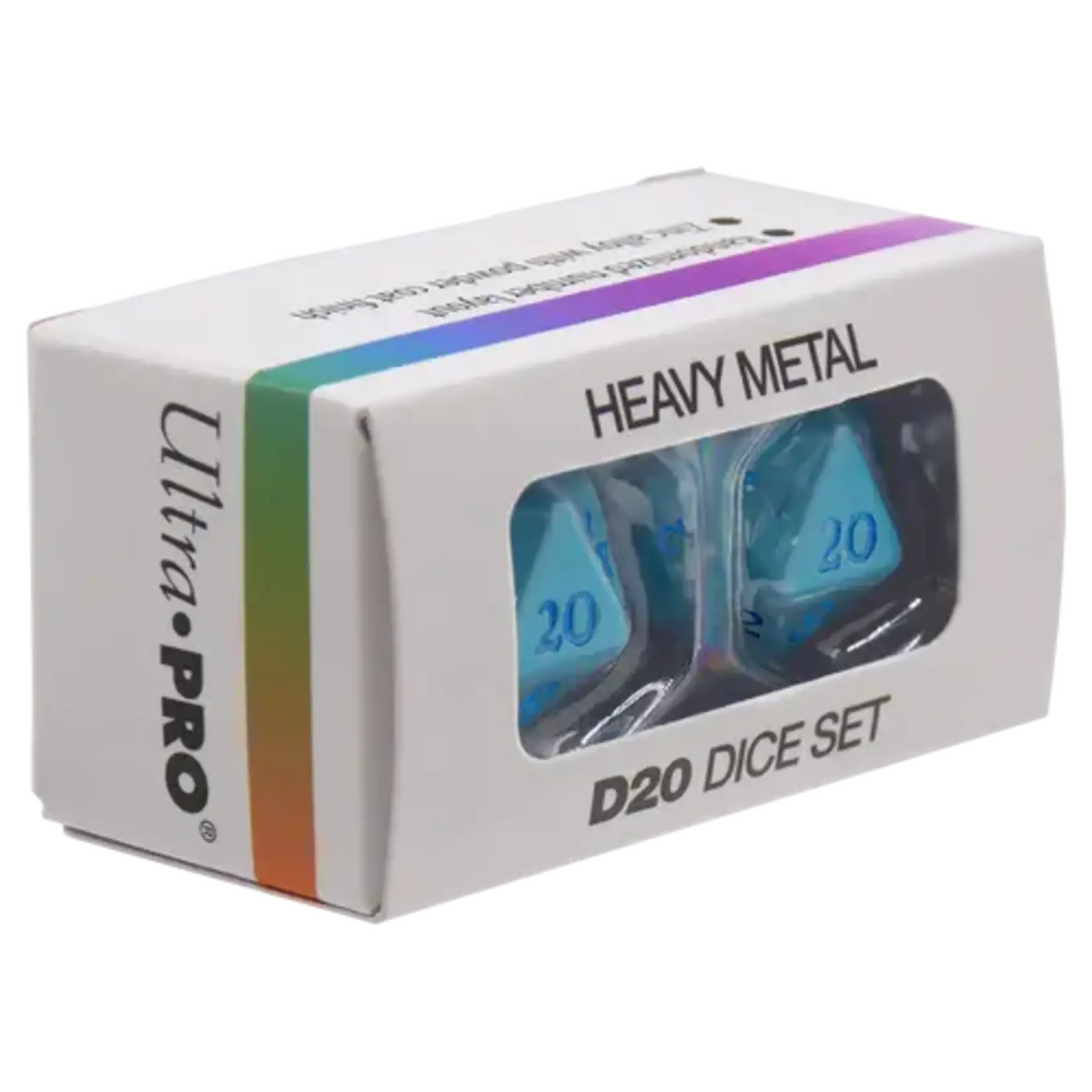 Ultra Pro Ultra-Pro: D&D Heavy Metal Dice - 2d20 Vivid