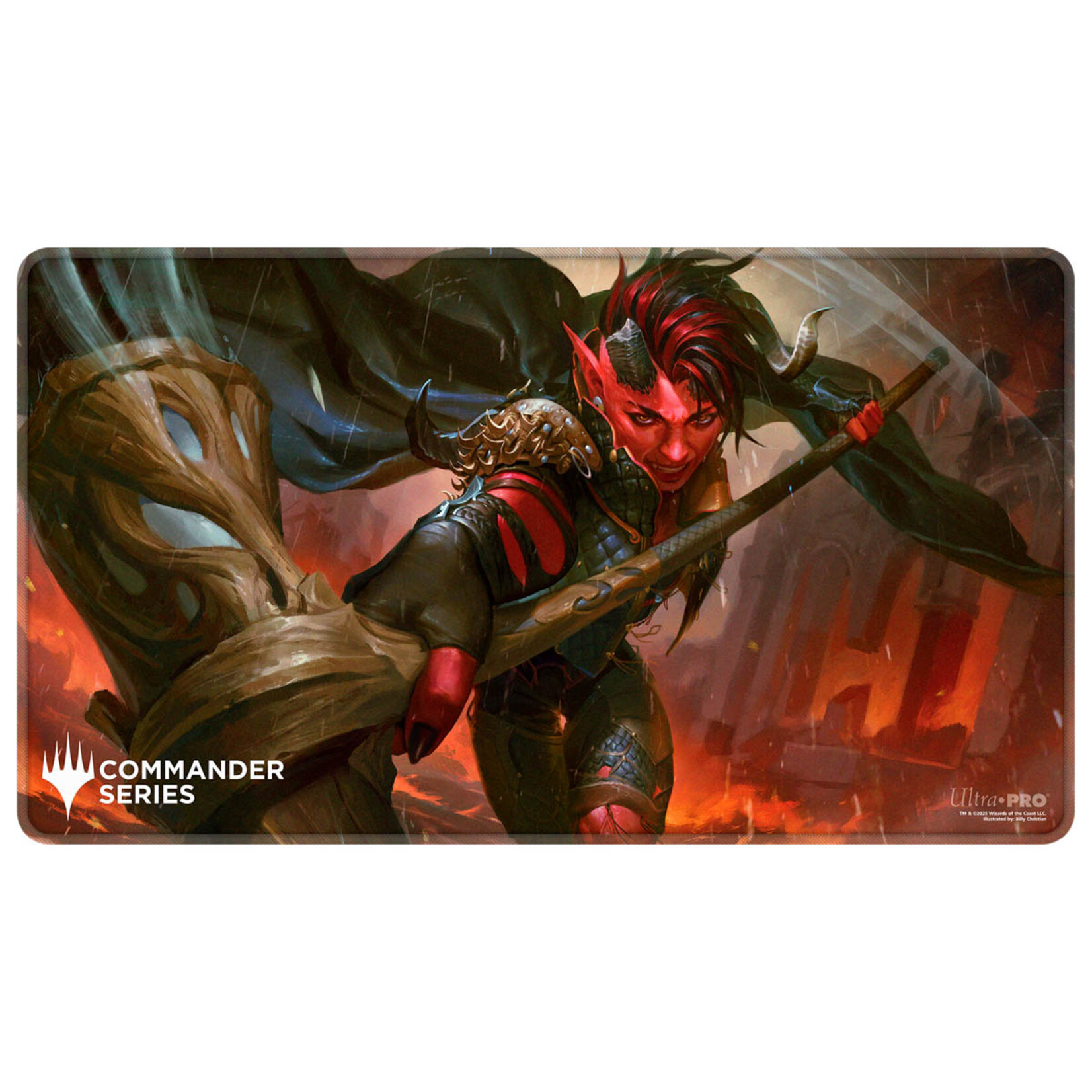 Ultra Pro Ultra Pro: Commander Series Stitched Edge Playmat - Karlach