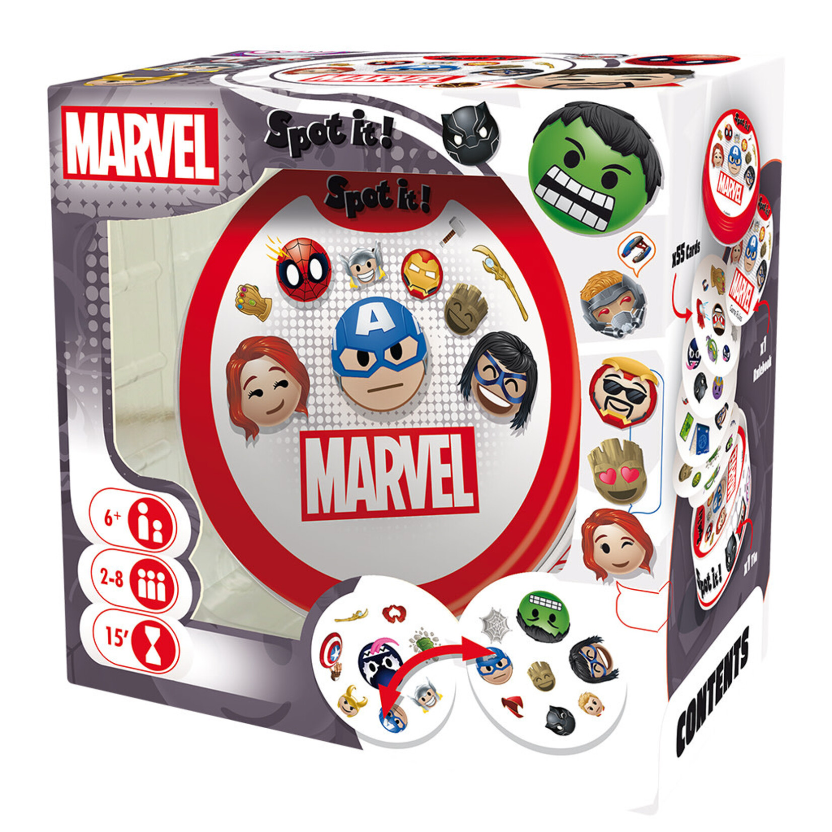 Asmodee Spot It! Marvel
