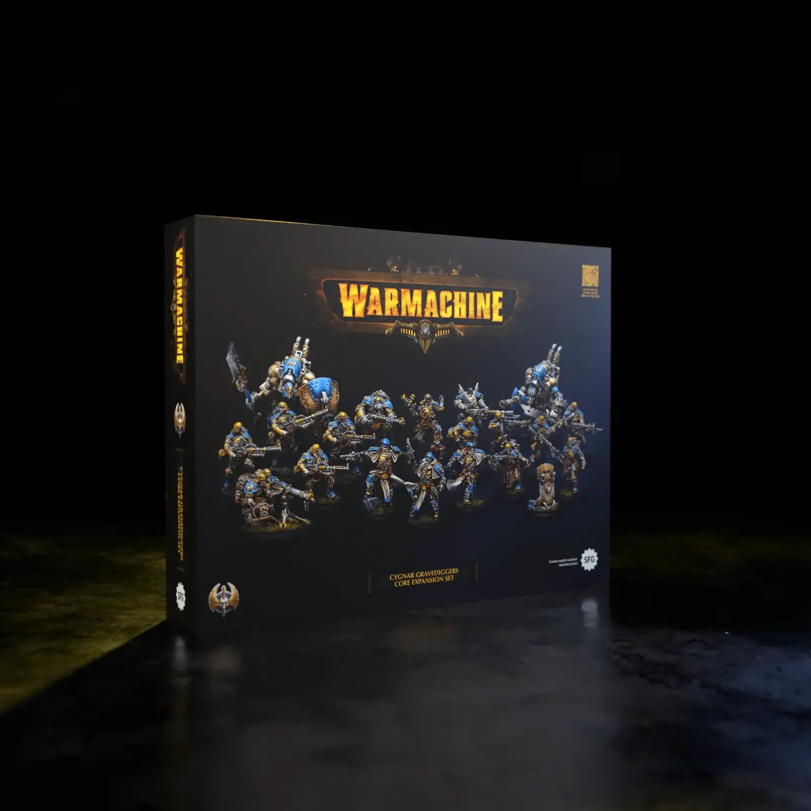 Steamforged Games Warmachine: Cygnar - Gravediggers Core Expansion