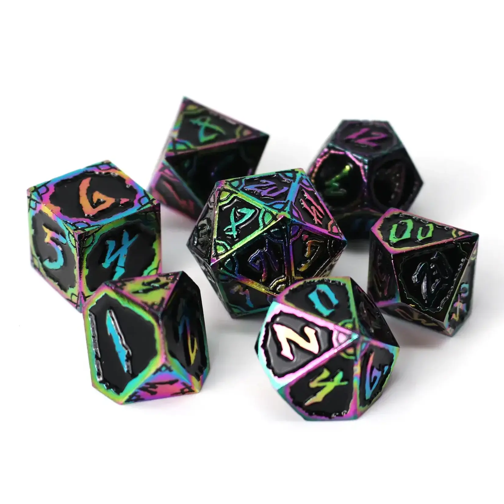 Die Hard Dice Die Hard Dice - Metal 7 Set - Dark Nexus - Hexbreaker
