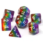 Die Hard Dice Die Hard RPG Dice 7 Set -Prismatic Rainbow