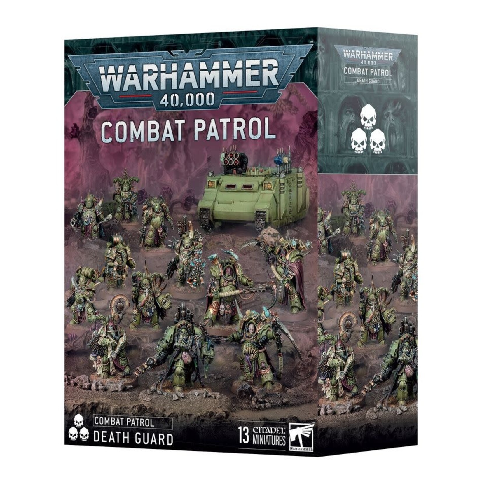 Games Workshop Warhammer 40K: Death Guard - Combat Patrol