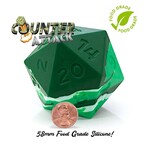 Gate Keeper Games Random Encounter Dice: 58MM Silicone D20 -