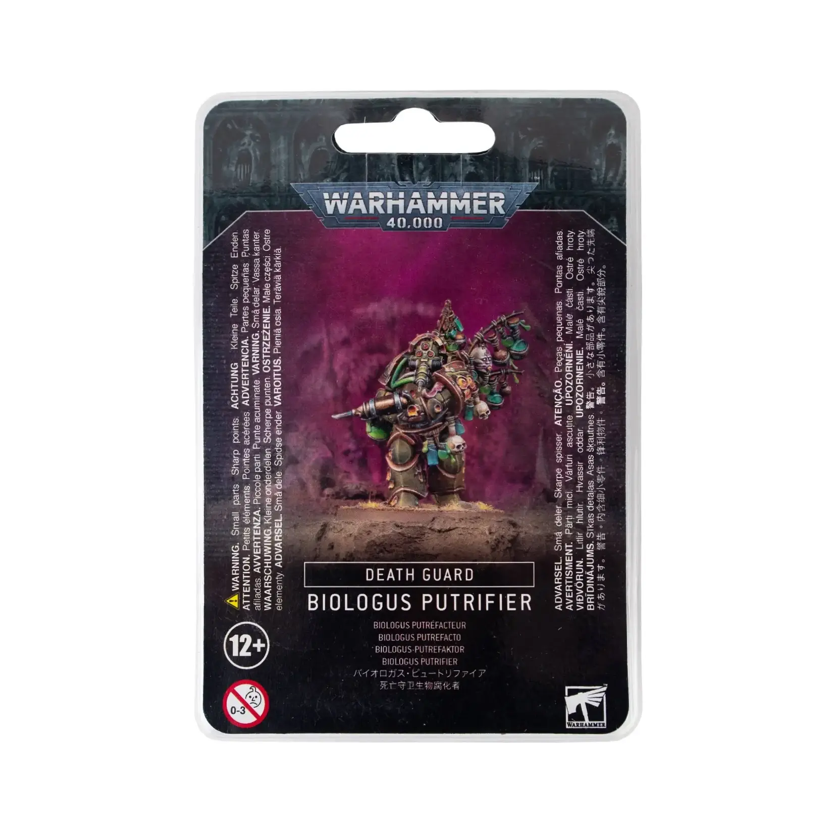 Games Workshop Warhammer 40K: Death Guard - Biologus Putrifier