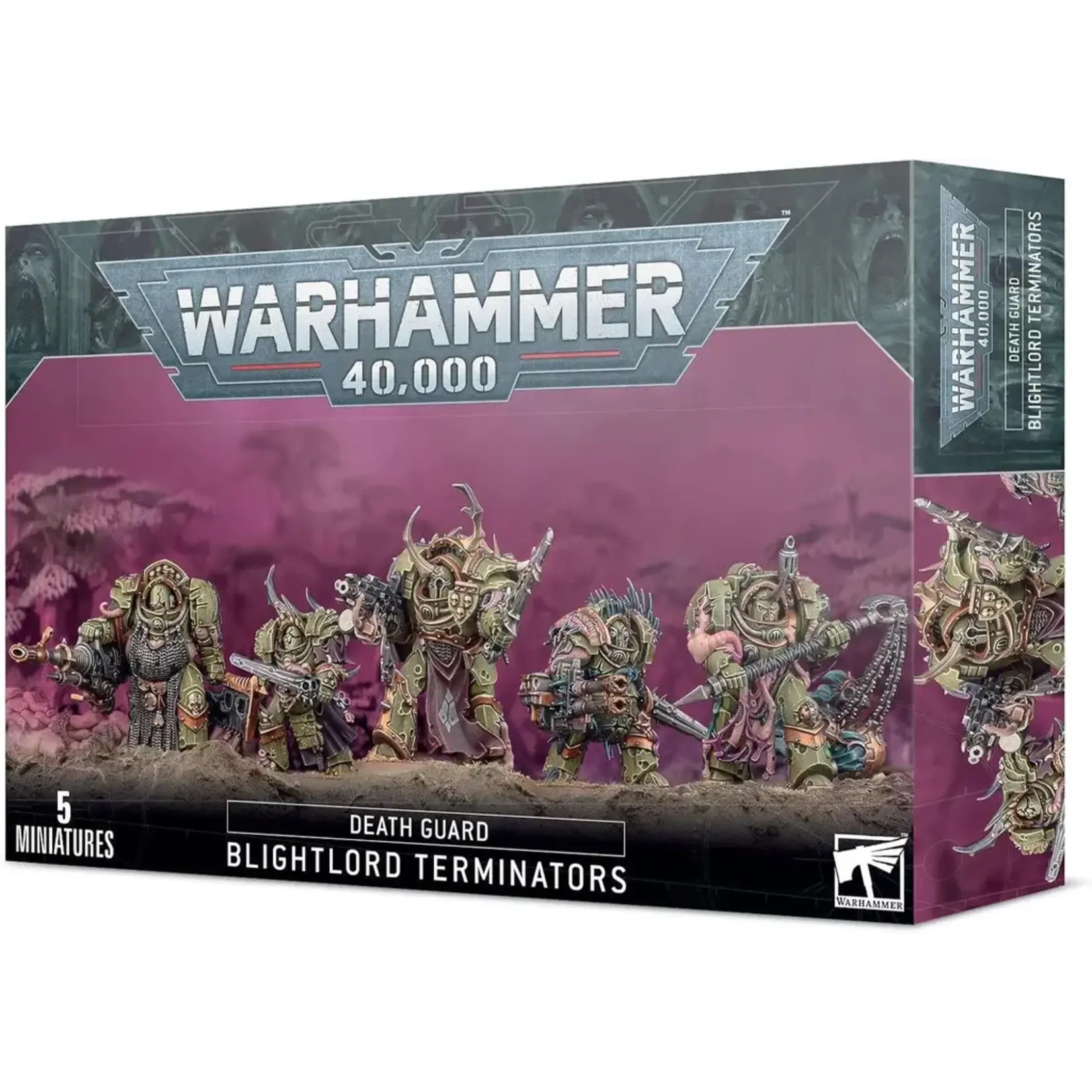 Games Workshop Warhammer 40K: Death Guard - Blightlord Terminators