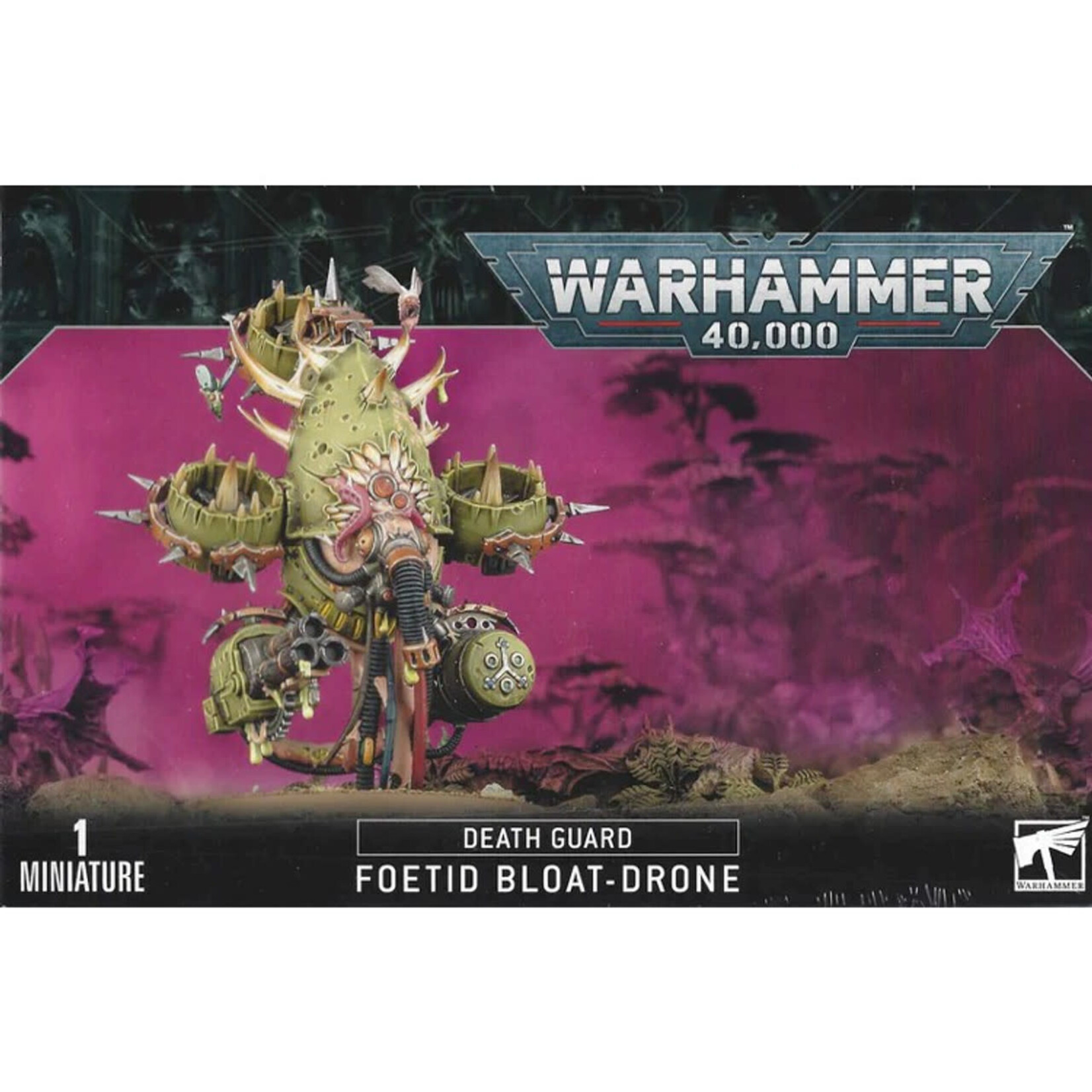 Games Workshop Warhammer 40K: Death Guard - Foetid Bloat-Drone