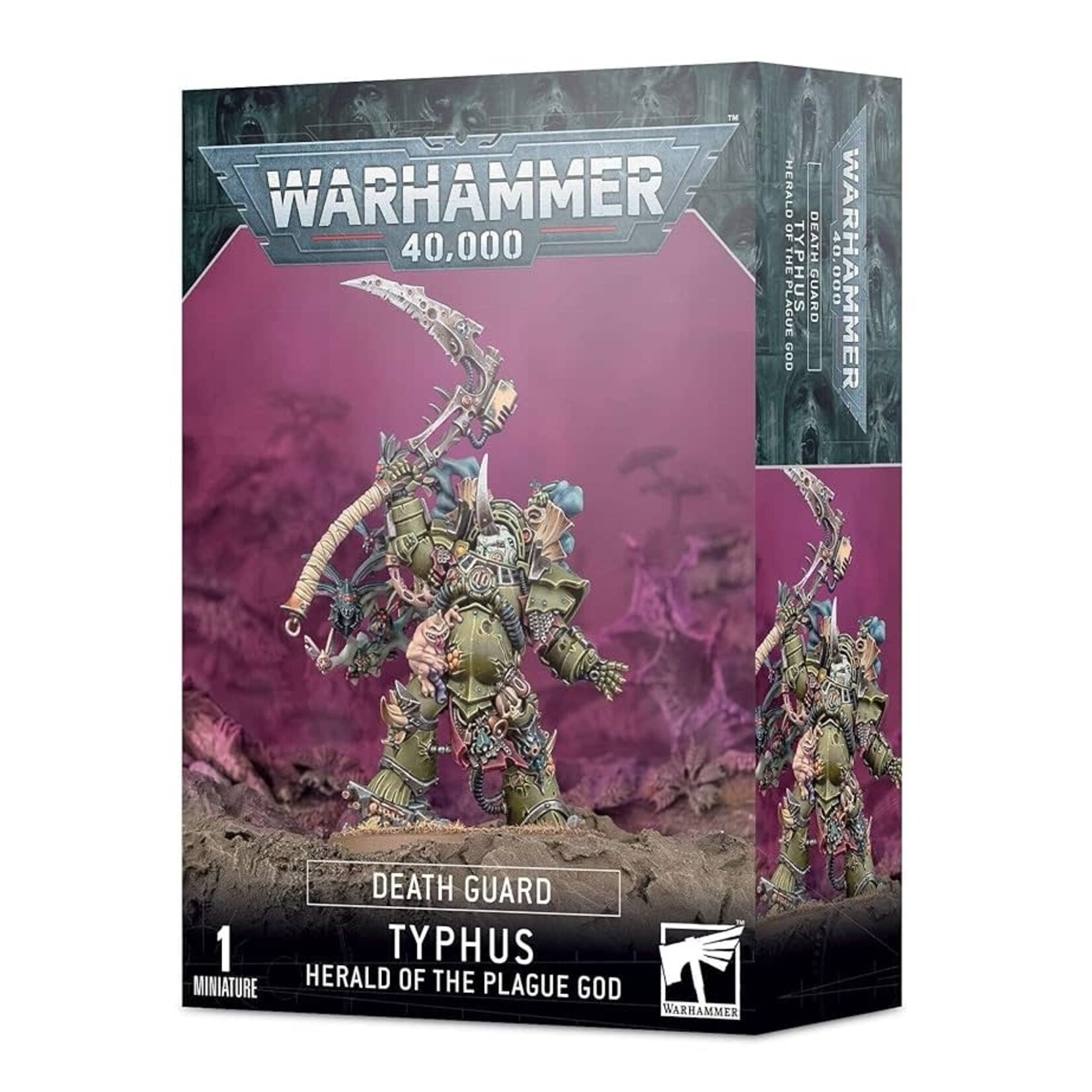 Games Workshop Warhammer 40K: Death Guard - Typhus, Herald of the Plague God