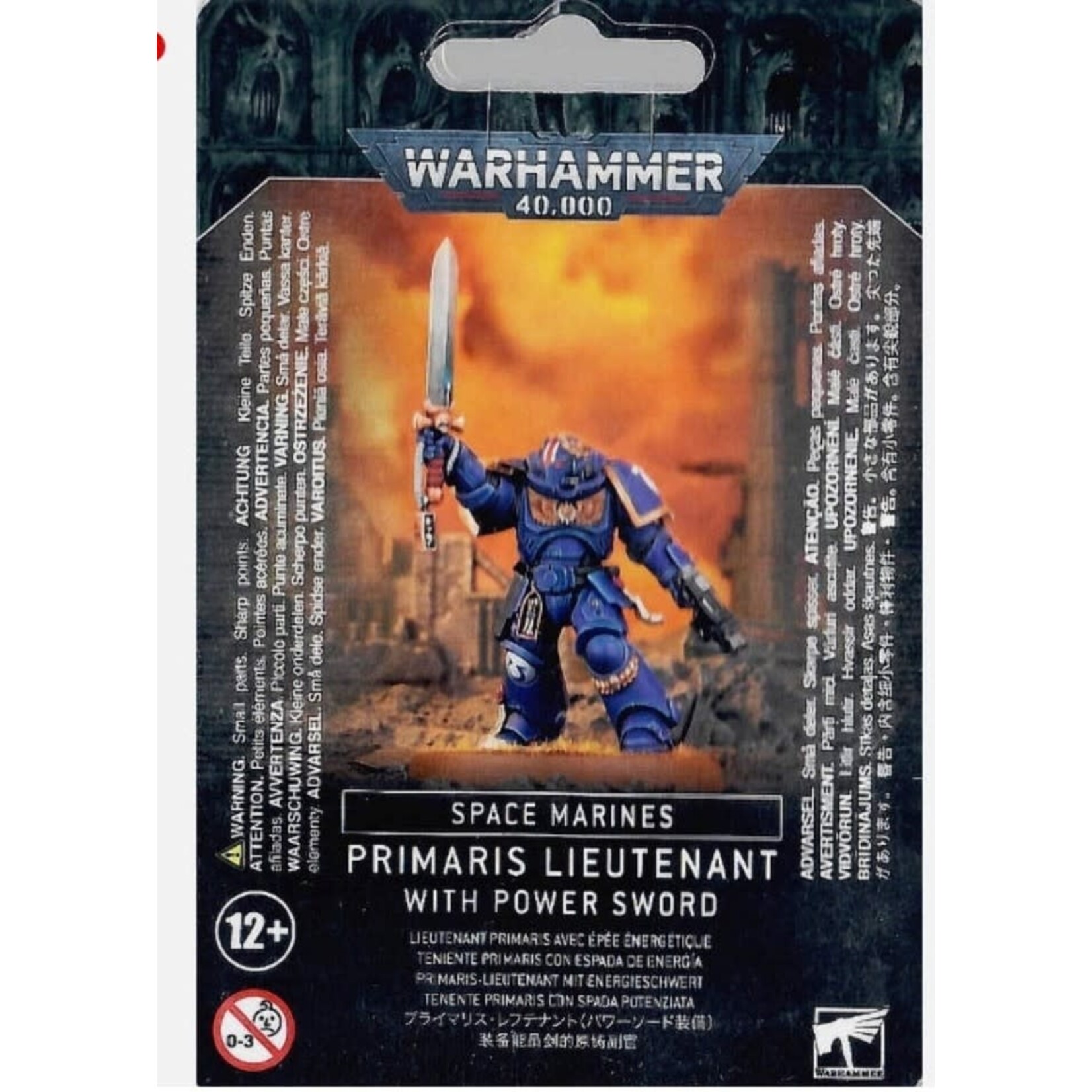 Games Workshop Warhammer 40K: Space Marines - Primaris Lieutenant with Power Sword