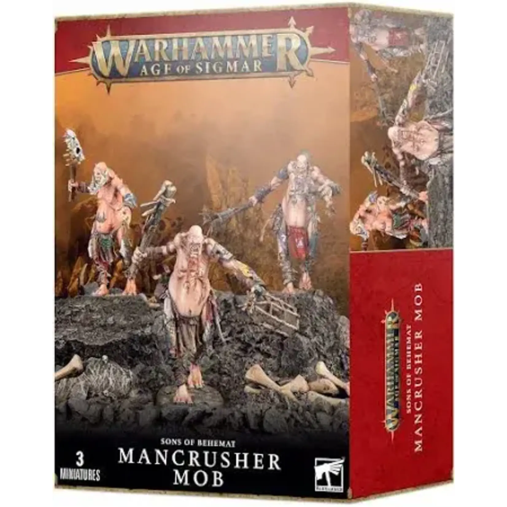 Games Workshop Age of Sigmar: Sons of Behemat - Spearhead: Mancrusher Mob