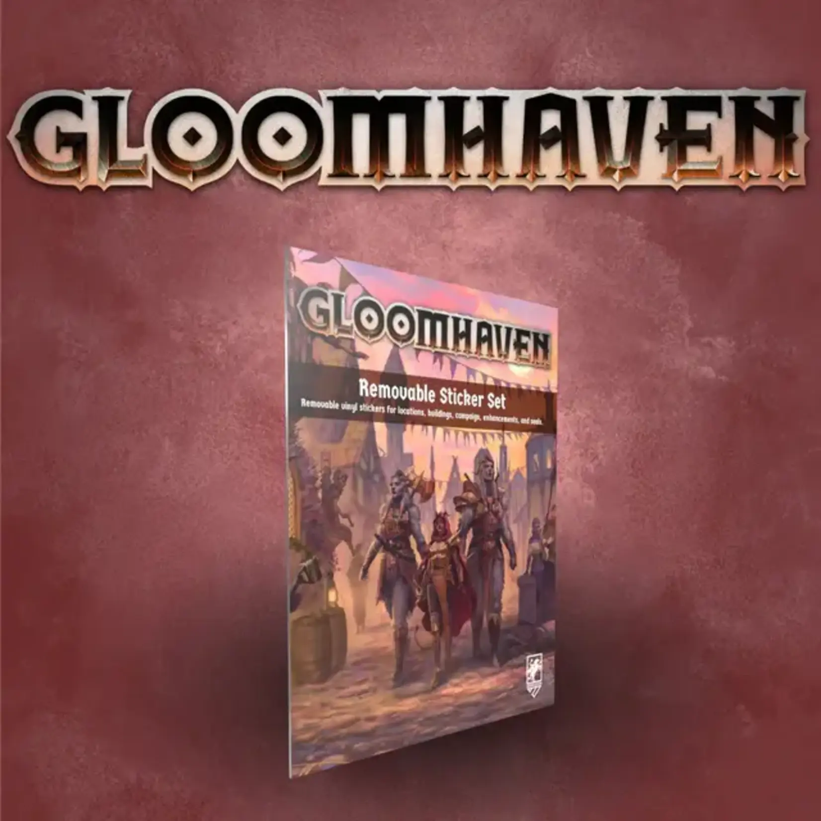 Cephalofair Games Gloomhaven 2nd Edition - Removable Sticker Set