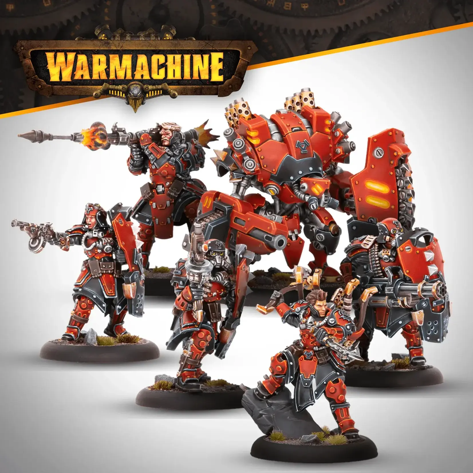 Steamforged Games Warmachine: Khador - SKS-6 - Command Cadre (HIPS)