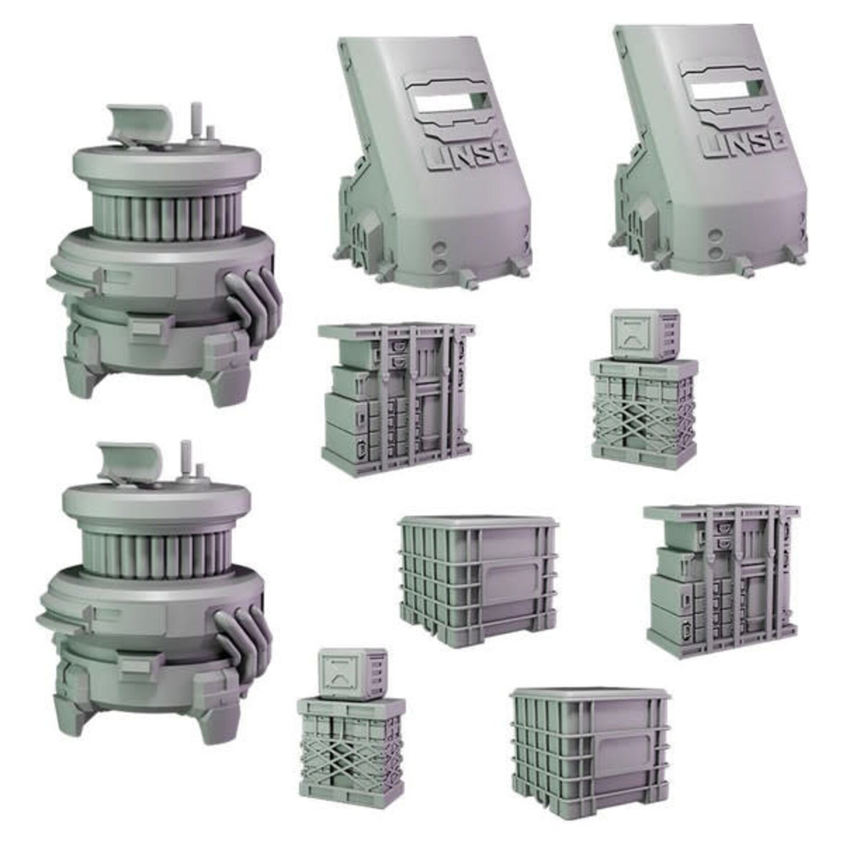 Halo Flashpoint - UNSC Scenery Set