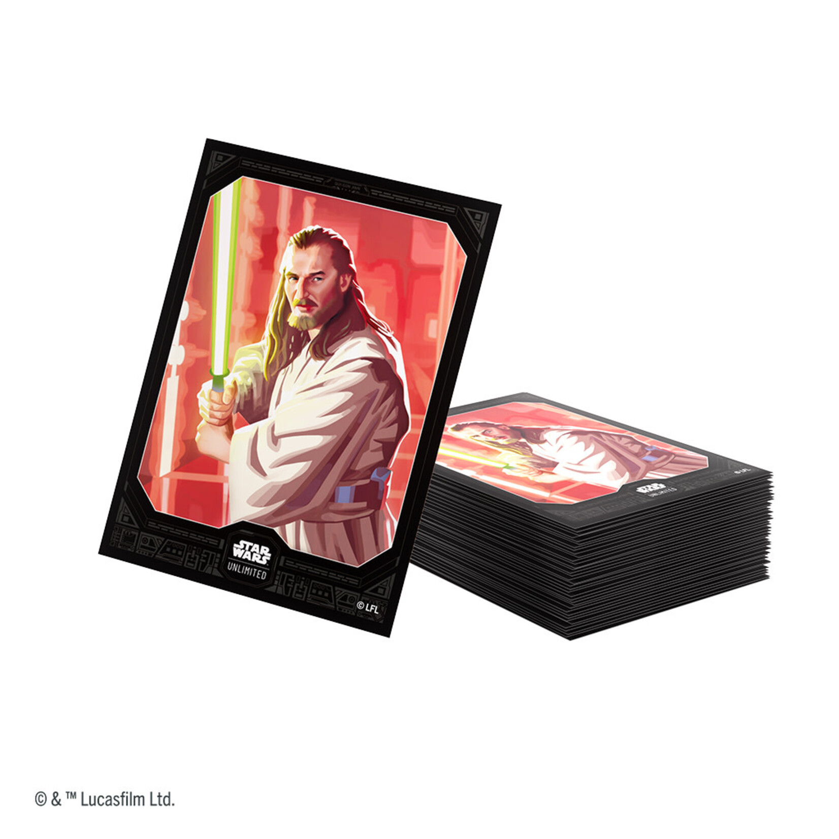 Gamegenic Gamegenic: Star Wars: Unlimited Sleeves - Qui-Gon Jinn