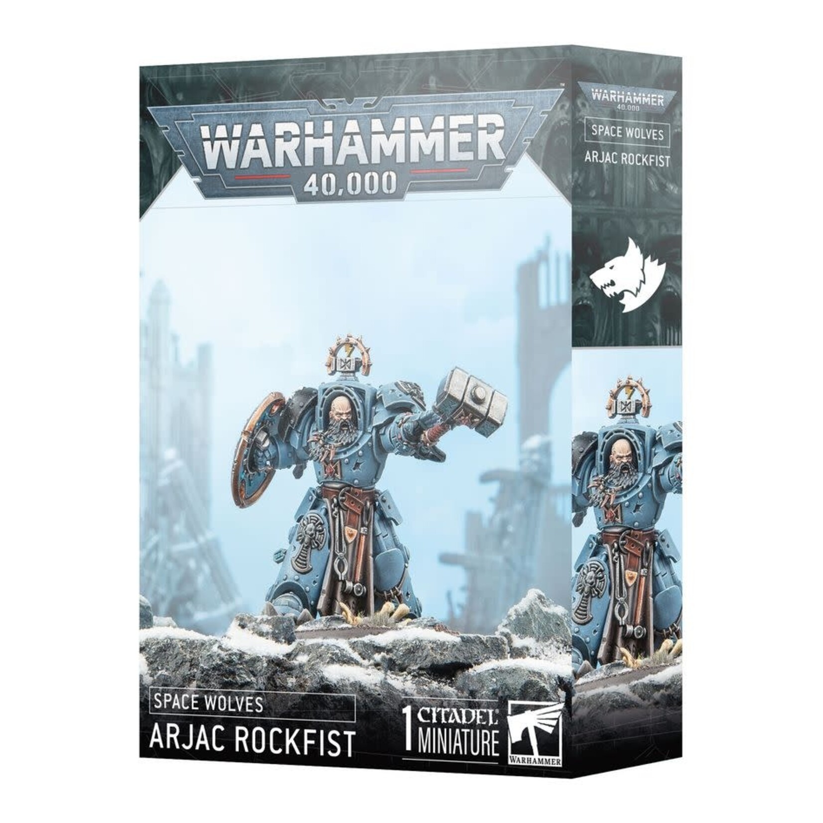 Games Workshop Warhammer 40K: Space Wolves - Arjac Rockfist