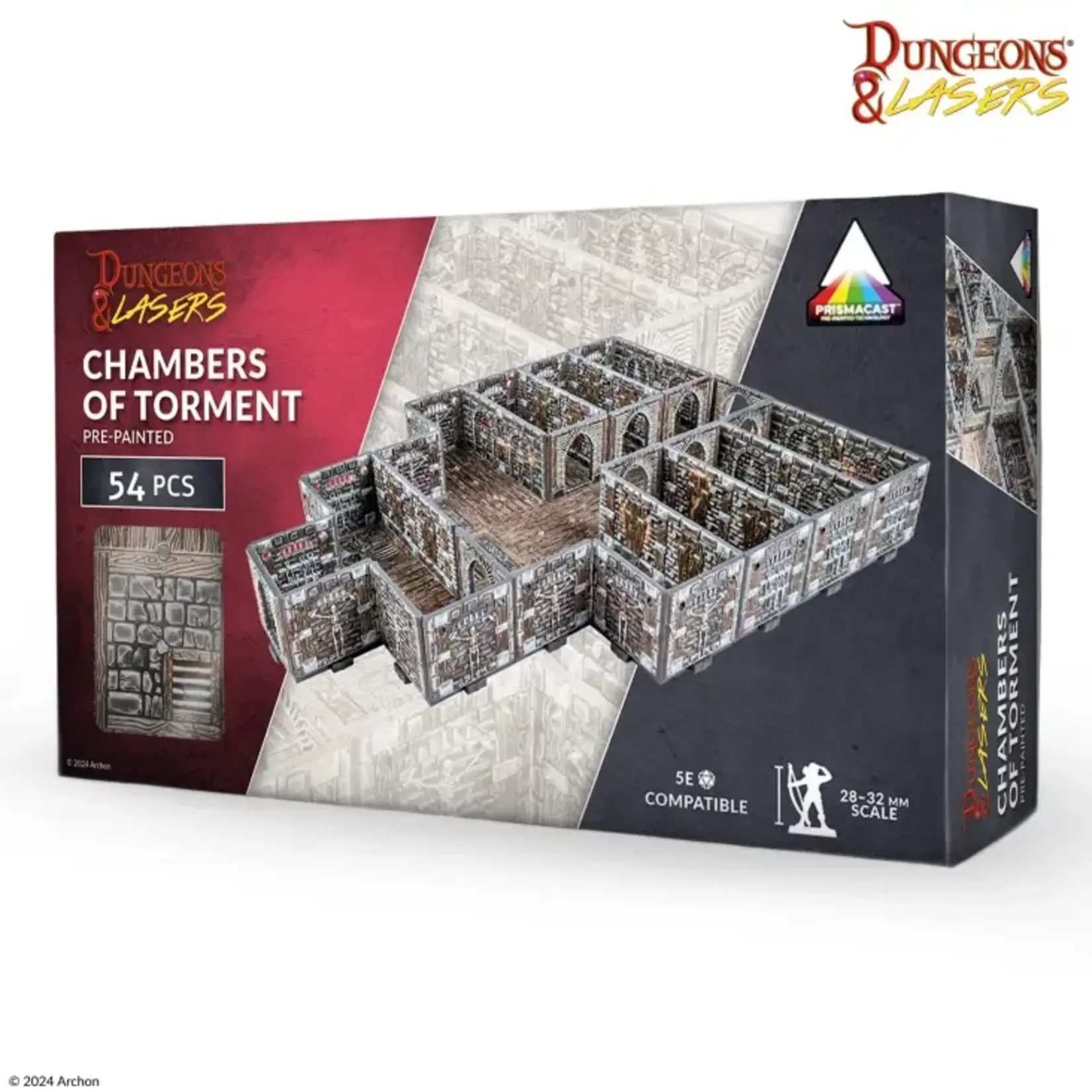 Archon Studios Dungeons & Lasers: Chambers of Torment - Pre-Painted