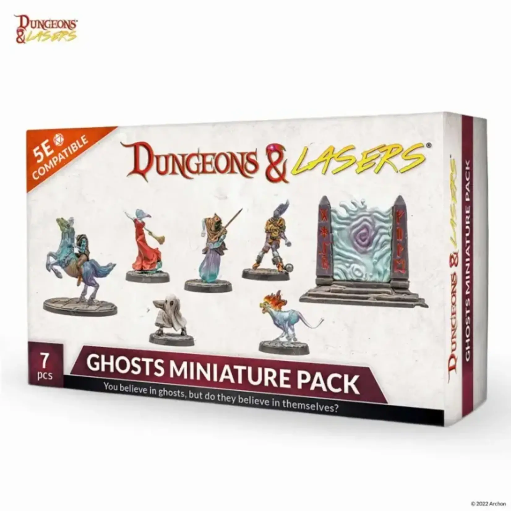 Archon Studios Dungeons & Lasers: Ghosts Miniature Pack