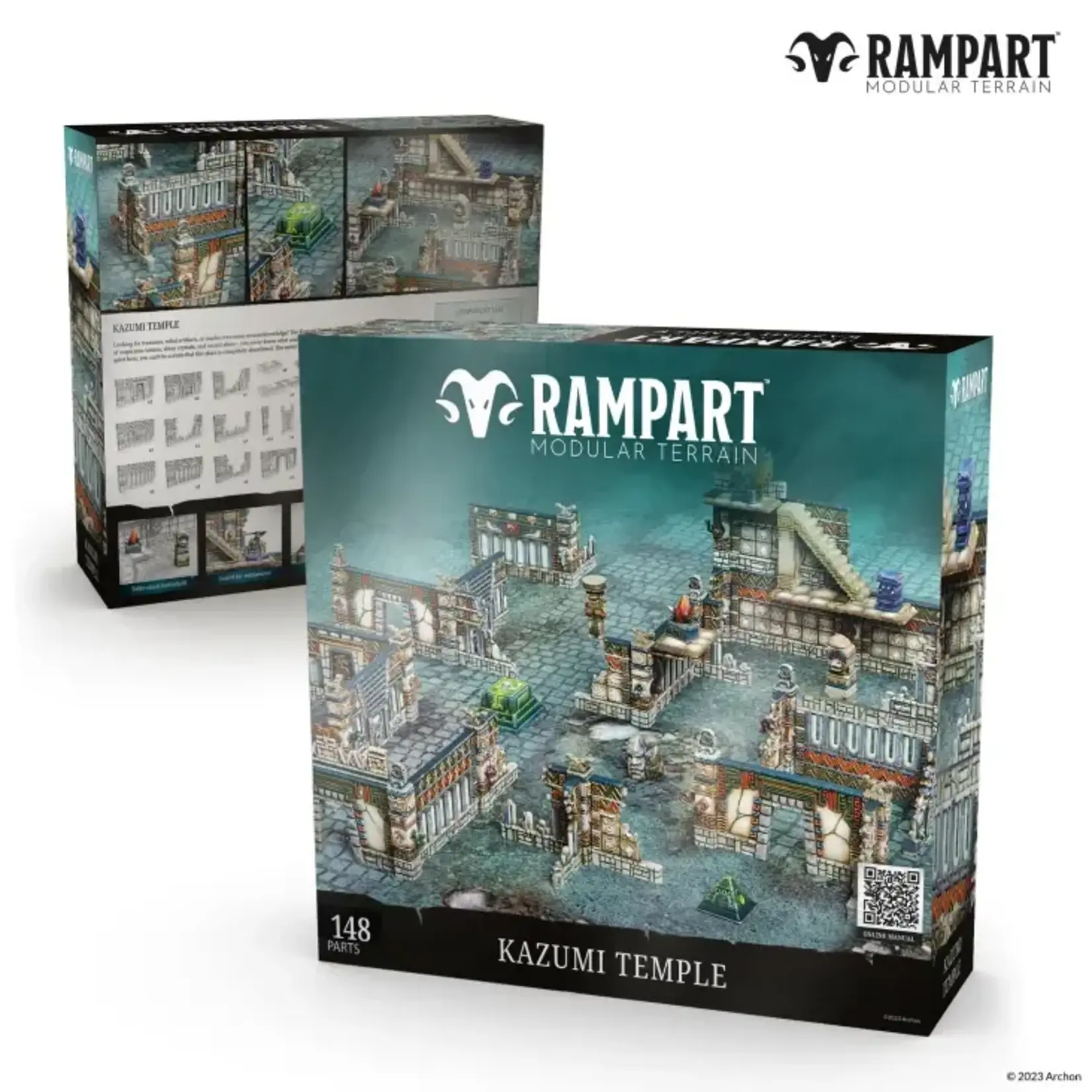 Archon Studios Rampart Modular Terrain - Kazumi Temple