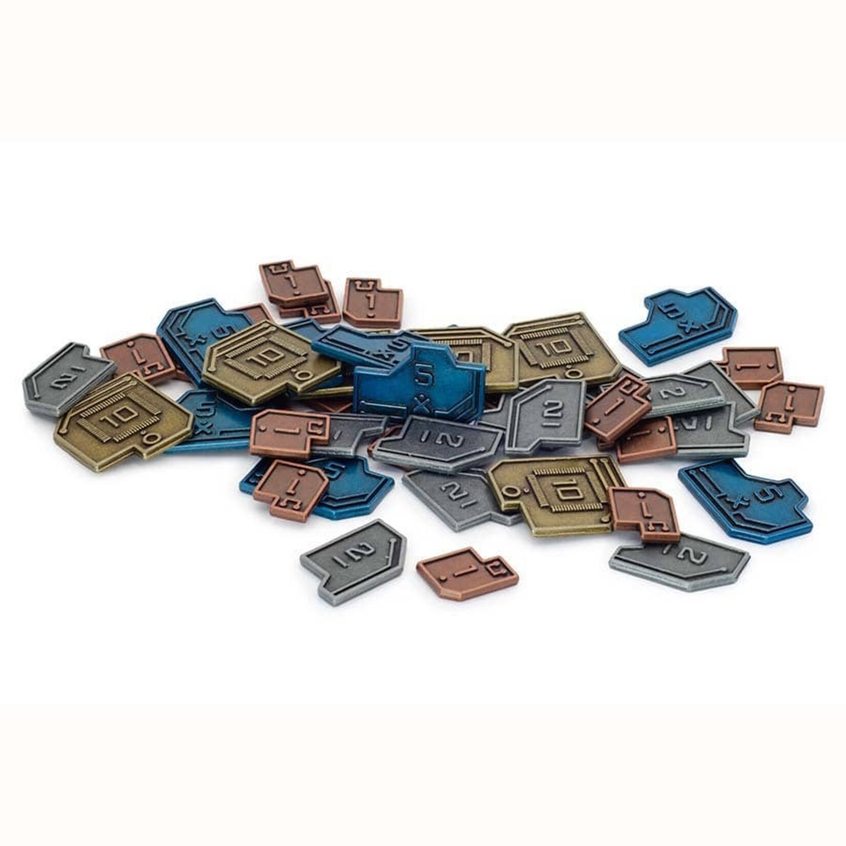 Stonemaier Games Vantage: Metal Coins