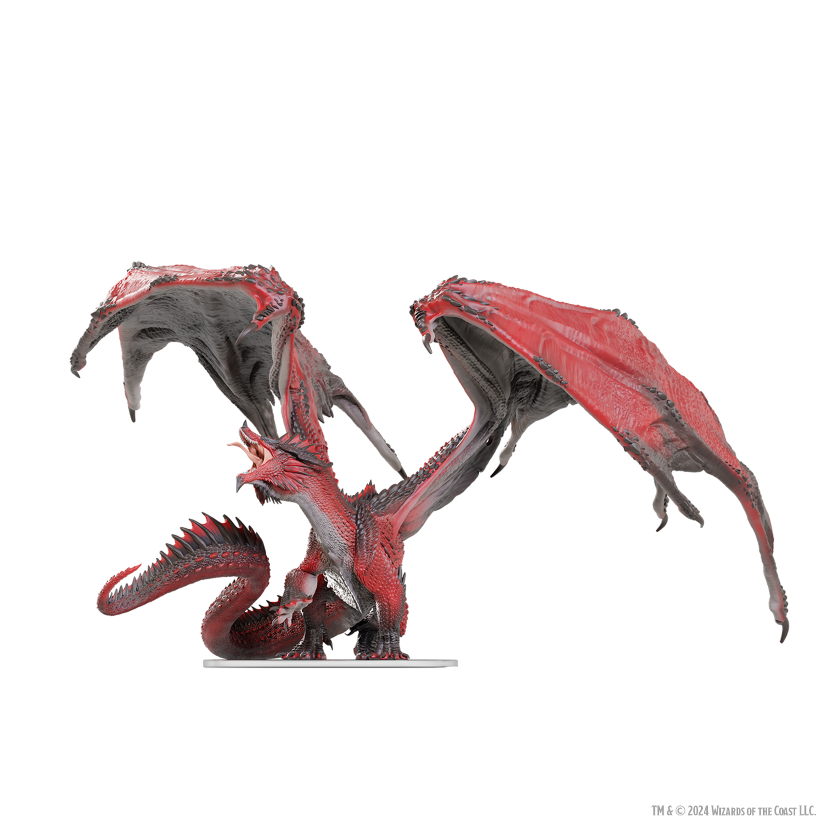 Wiz Kids D&D Prepainted Miniatures: Adult Red Dragon Tyrant