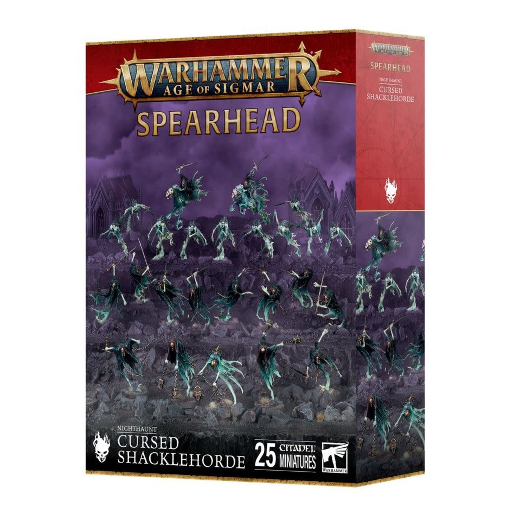 Games Workshop Age of Sigmar: Nighthaunt - Spearhead: Cursed Shacklehorde